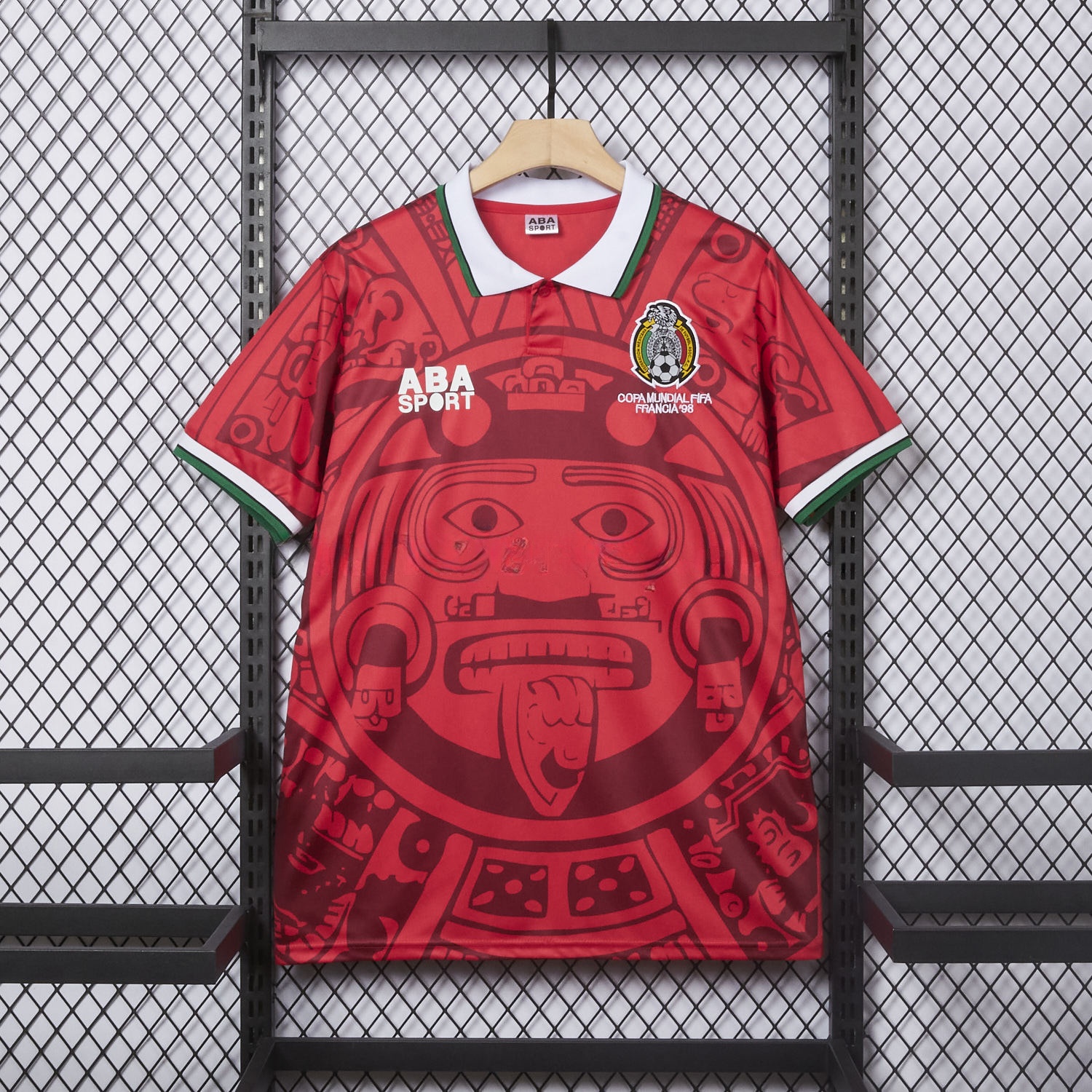 Retro Mexico 1998 Red Special Edition Jersey - ReplicasJersey