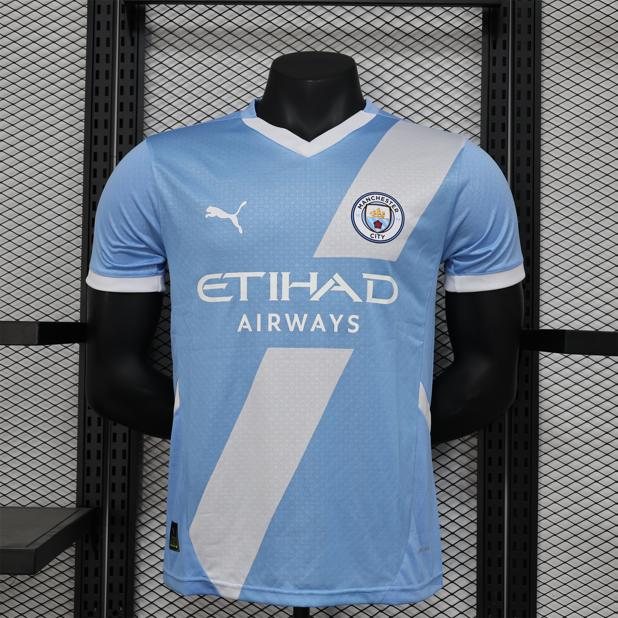 Manchester City 25-26 Home Jersey (Informal - release Version) - Player Version - ReplicasJersey