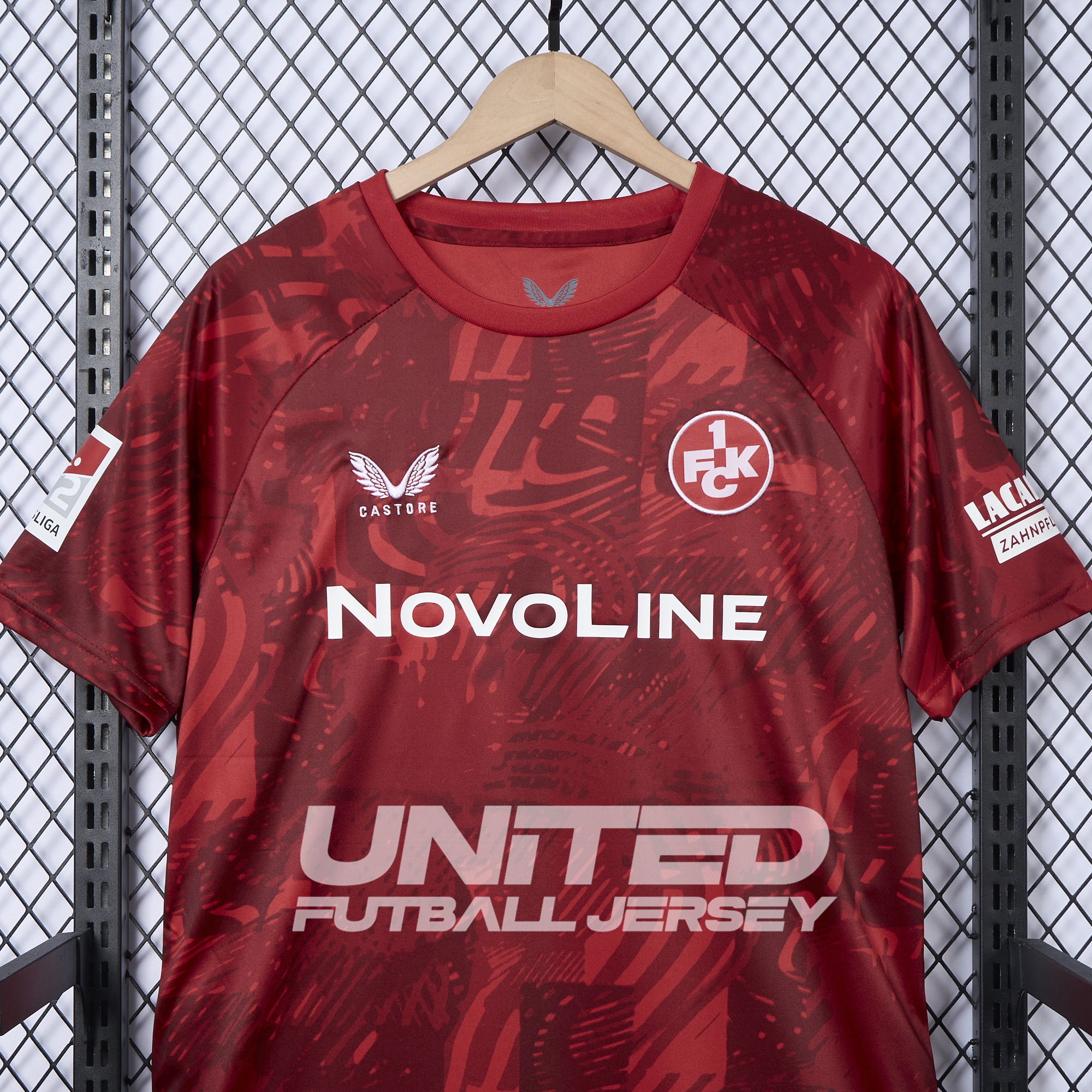 Kaiserslautern 24-25 Home Jersey - Fans Version - ReplicasJersey