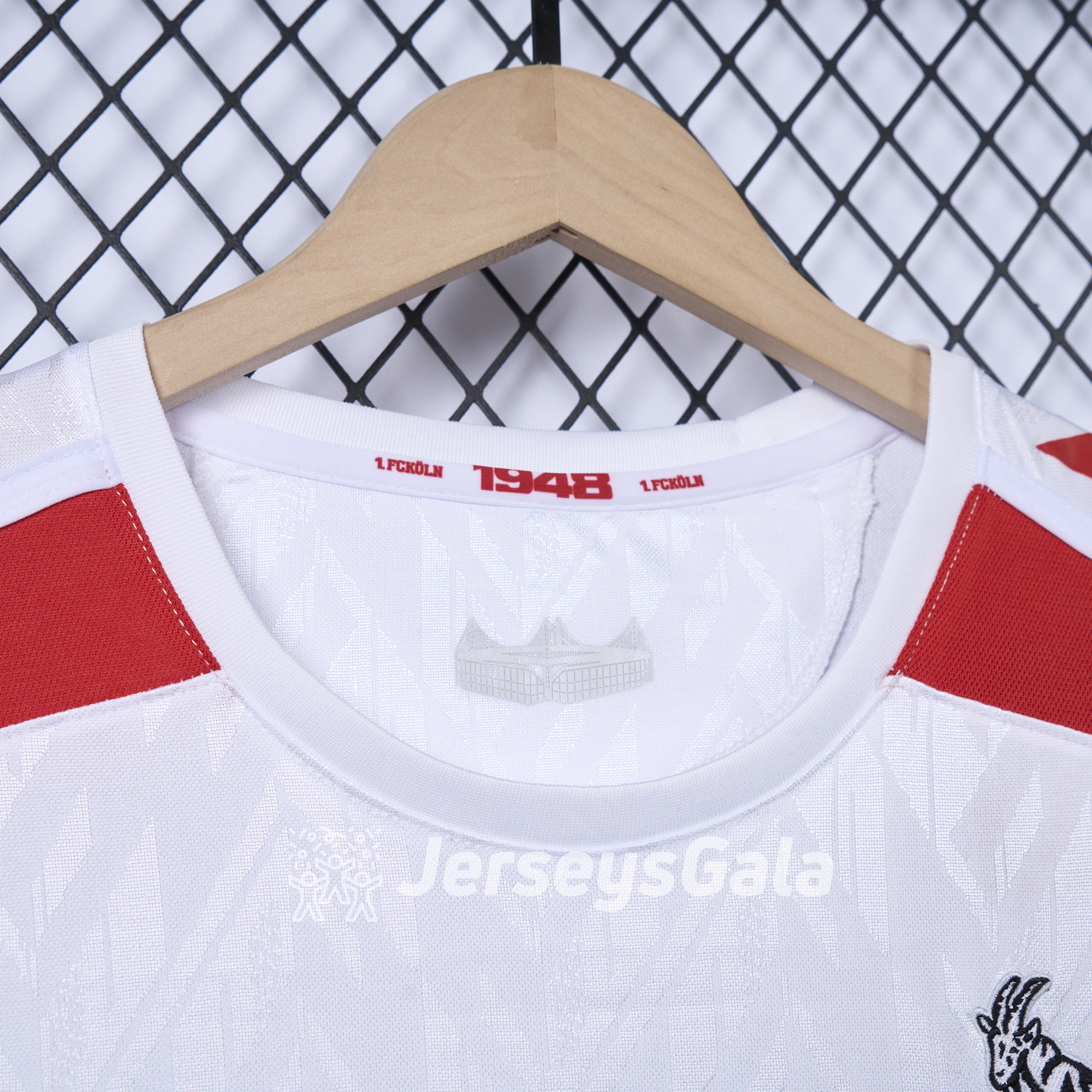 1. FC Köln 24-25 Home Jersey - Fans Version - ReplicasJersey
