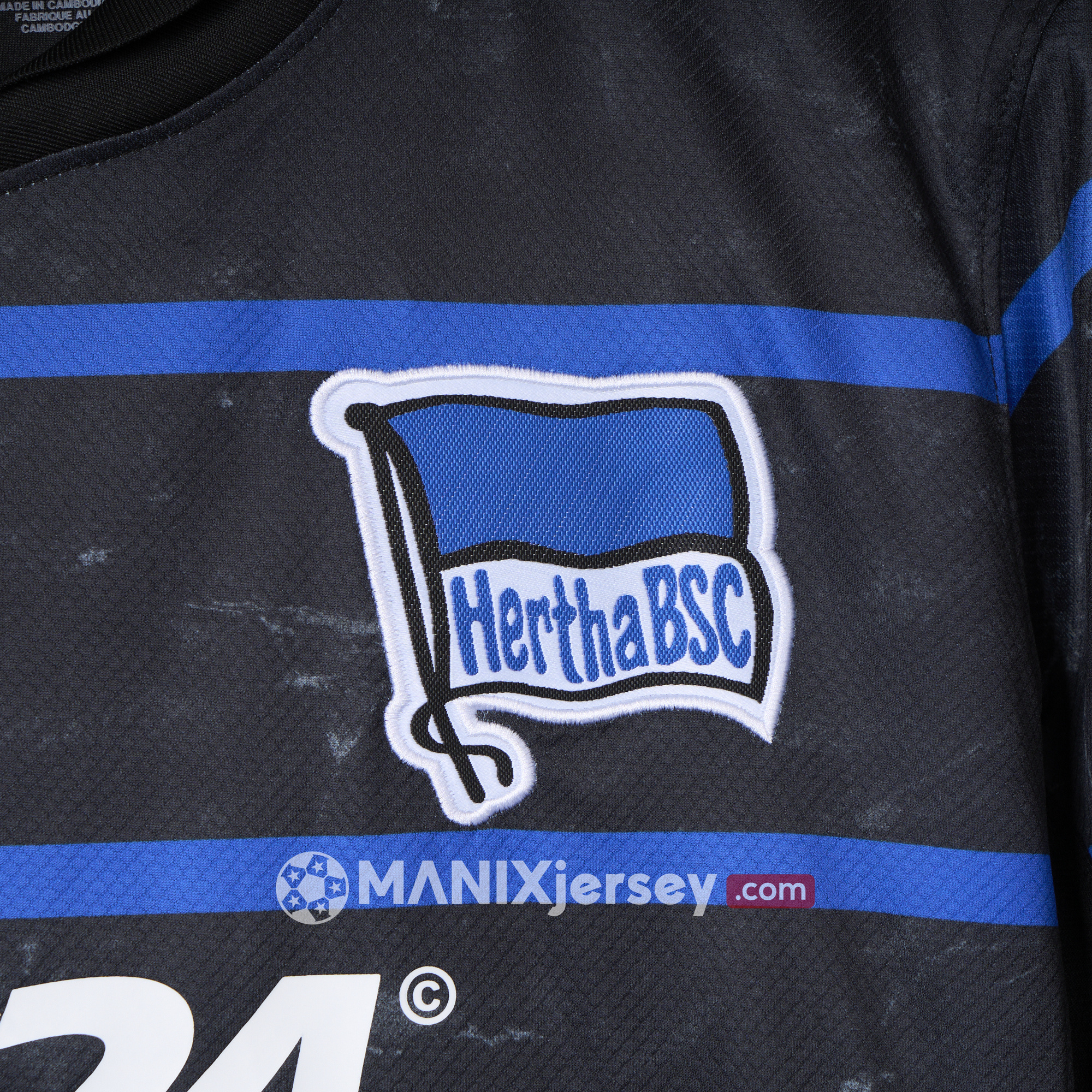 Hertha BSC 24-25 Away Jersey - Fans Version - ReplicasJersey