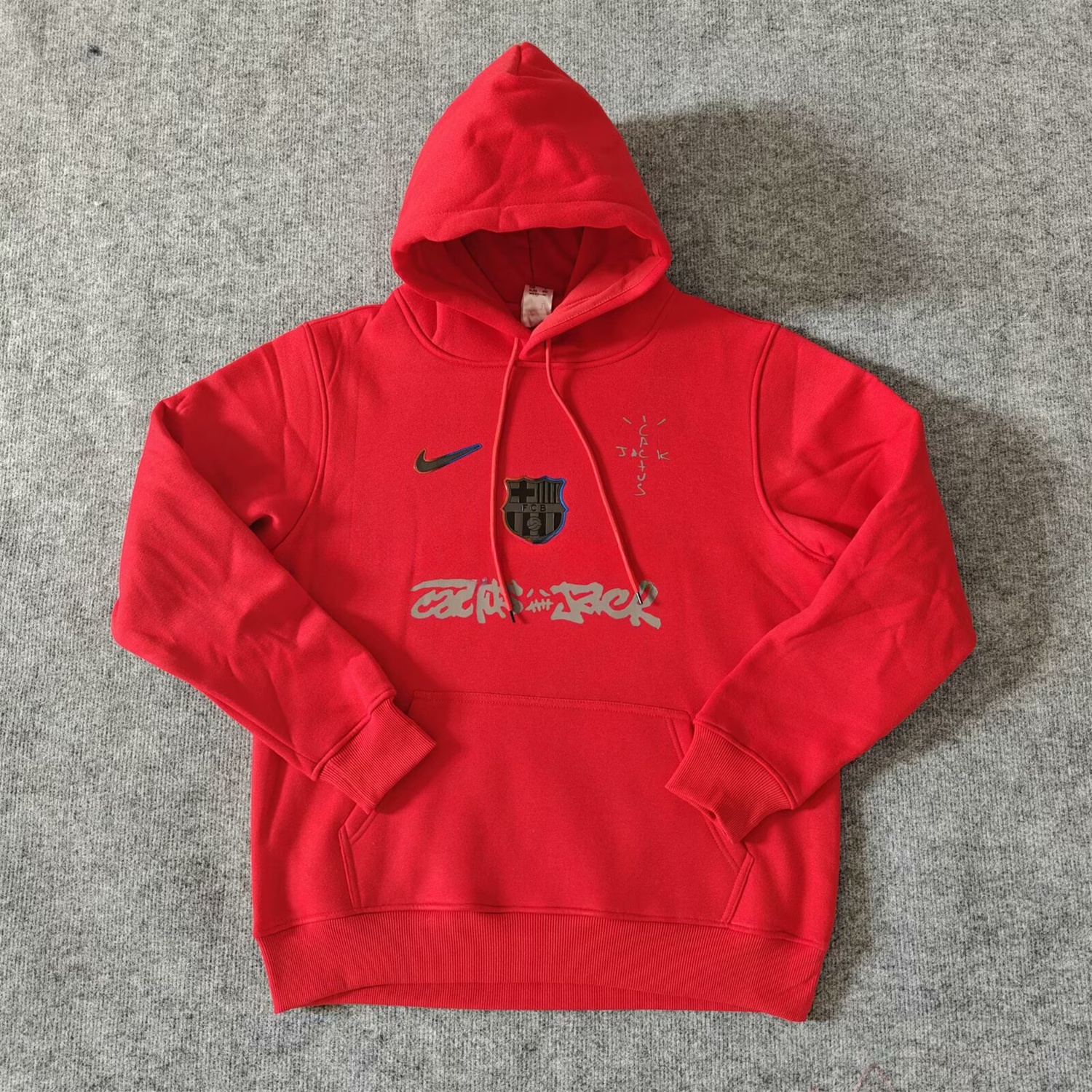 B.A.R.S.A x Travis Scott Team Logo Centered Unisex Pullover Hoodie - ReplicasJersey