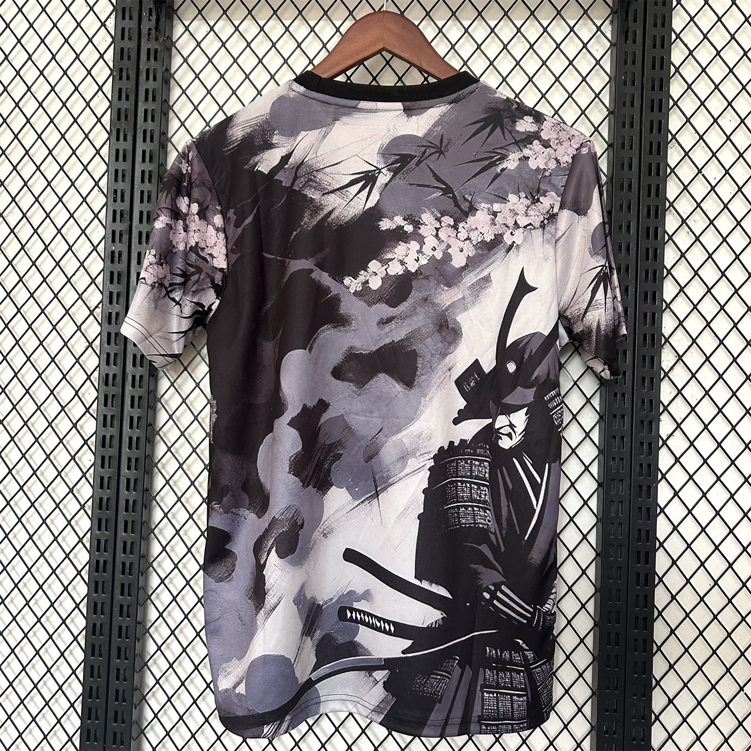 Japan 25-26 Black Samurai Under The Cherry Tree Special Jersey - Fans Version - ReplicasJersey