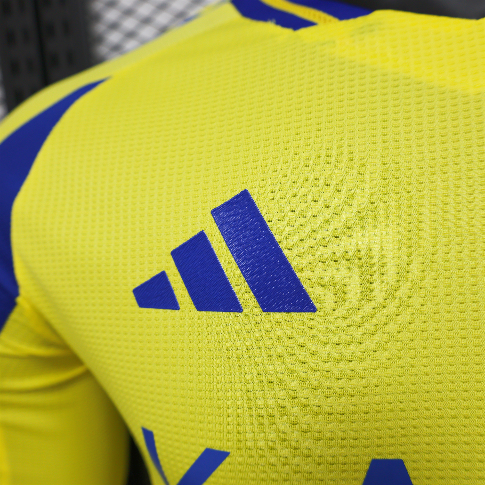 Al Nassr Riyadh Victory 24-25 Home Long Sleeve Jersey - Player Version - ReplicasJersey