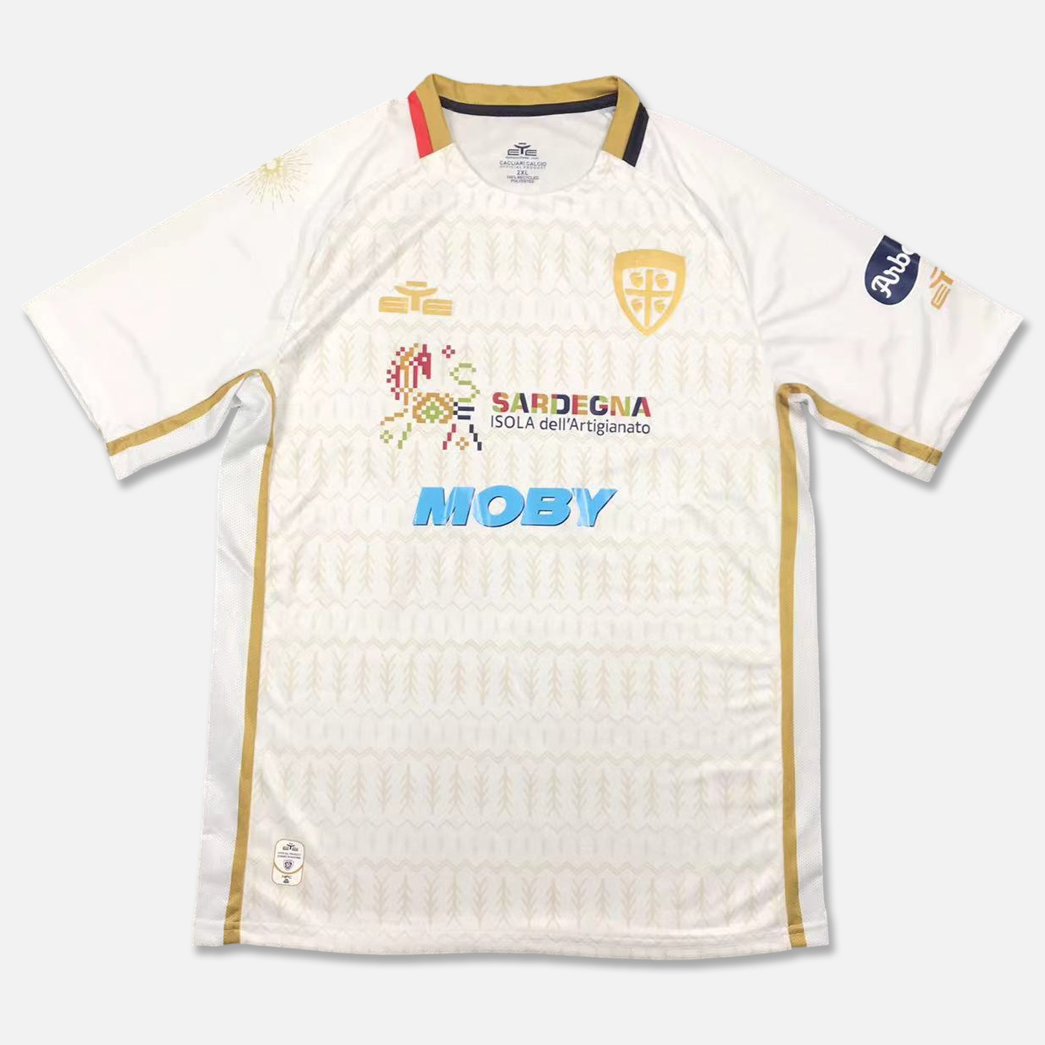 Cagliari Calcio 24-25 Away Jersey - Fans Version - ReplicasJersey