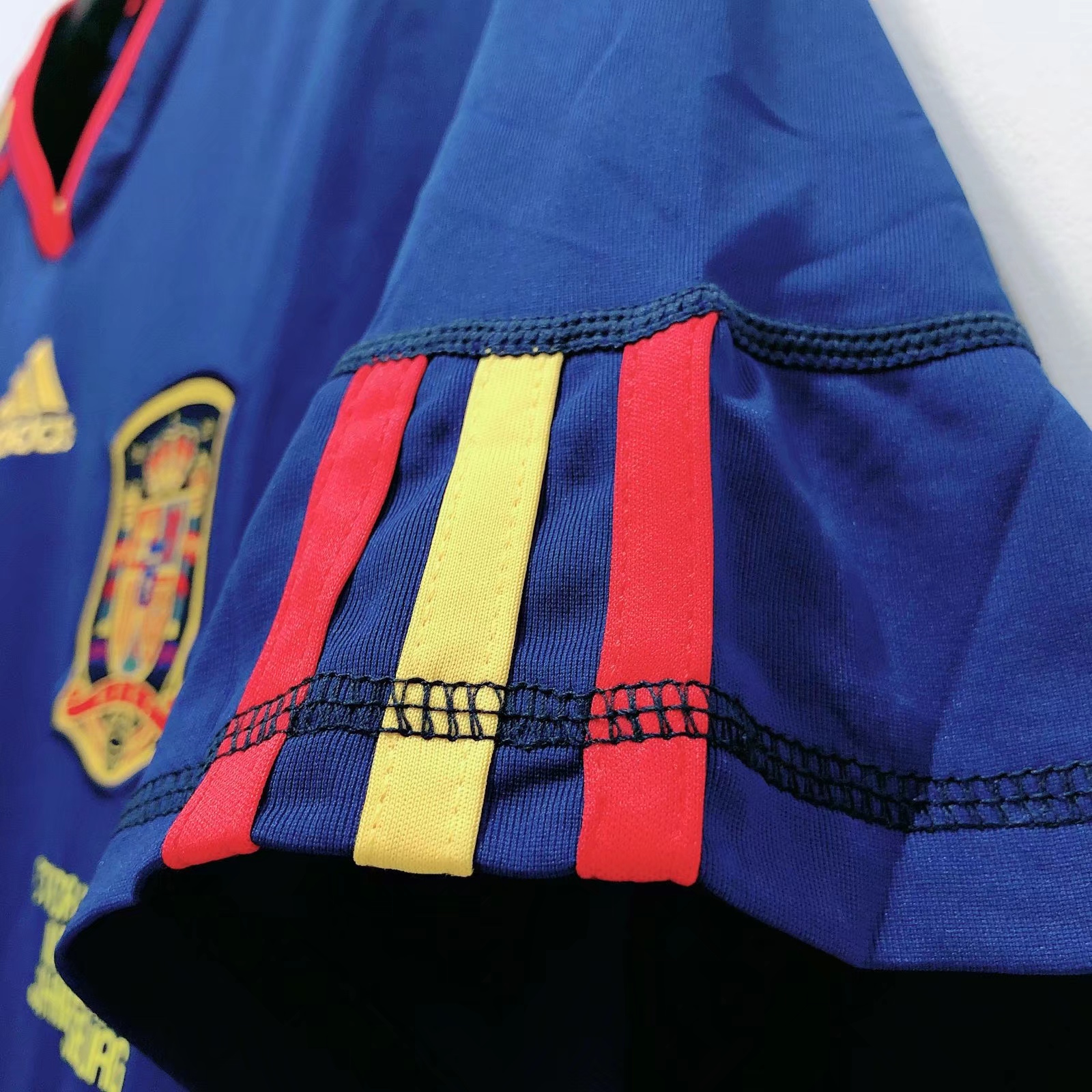 Retro Spain 2010 Away Stadium Jersey - ReplicasJersey