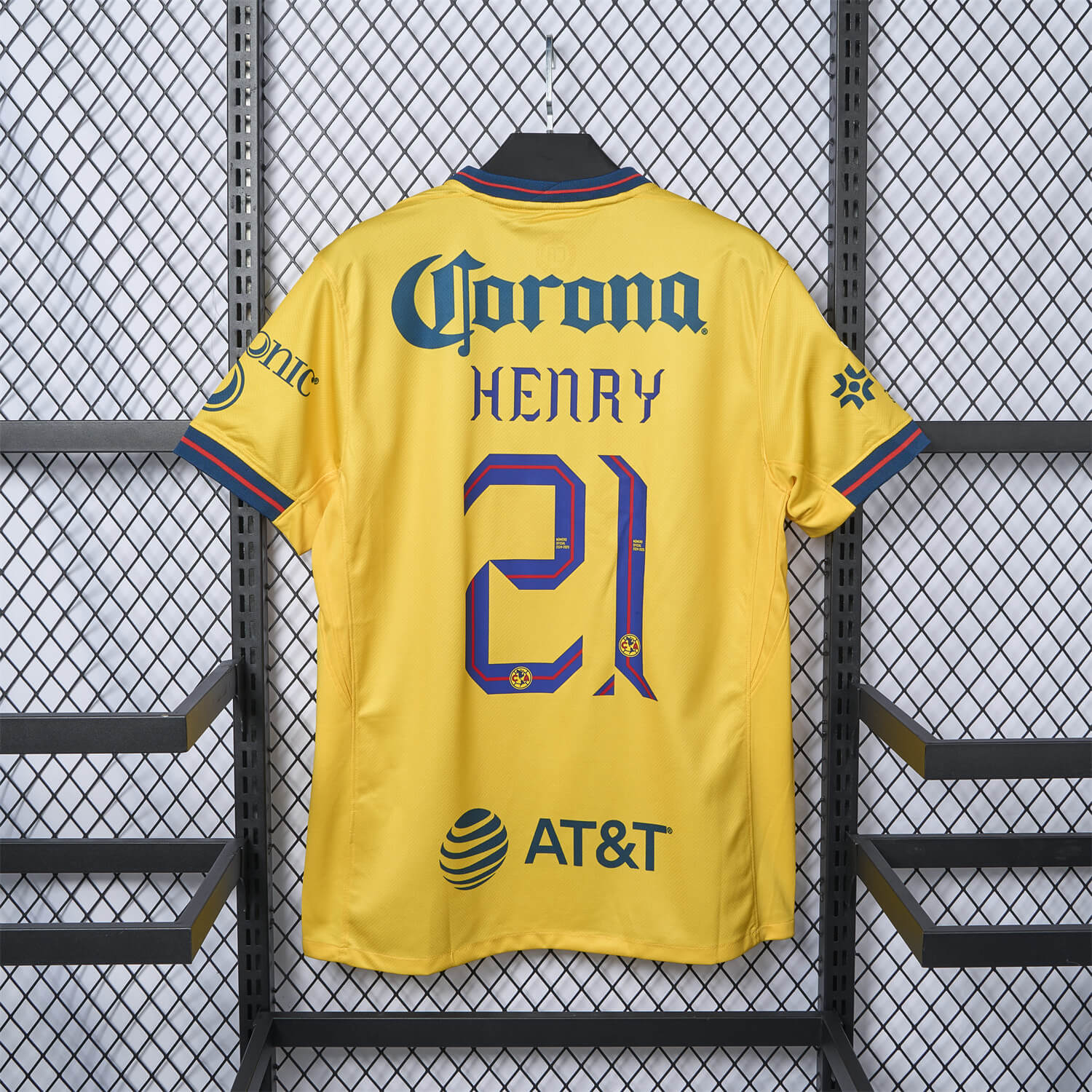 【CHAMPION PATCH】Club América 24-25 Home Stadium Jersey - Fans Version - ReplicasJersey