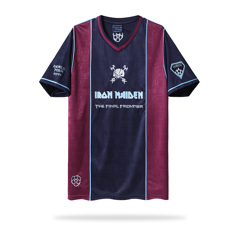 Retro Iron Maiden 2011 Home Stadium Jersey - ReplicasJersey