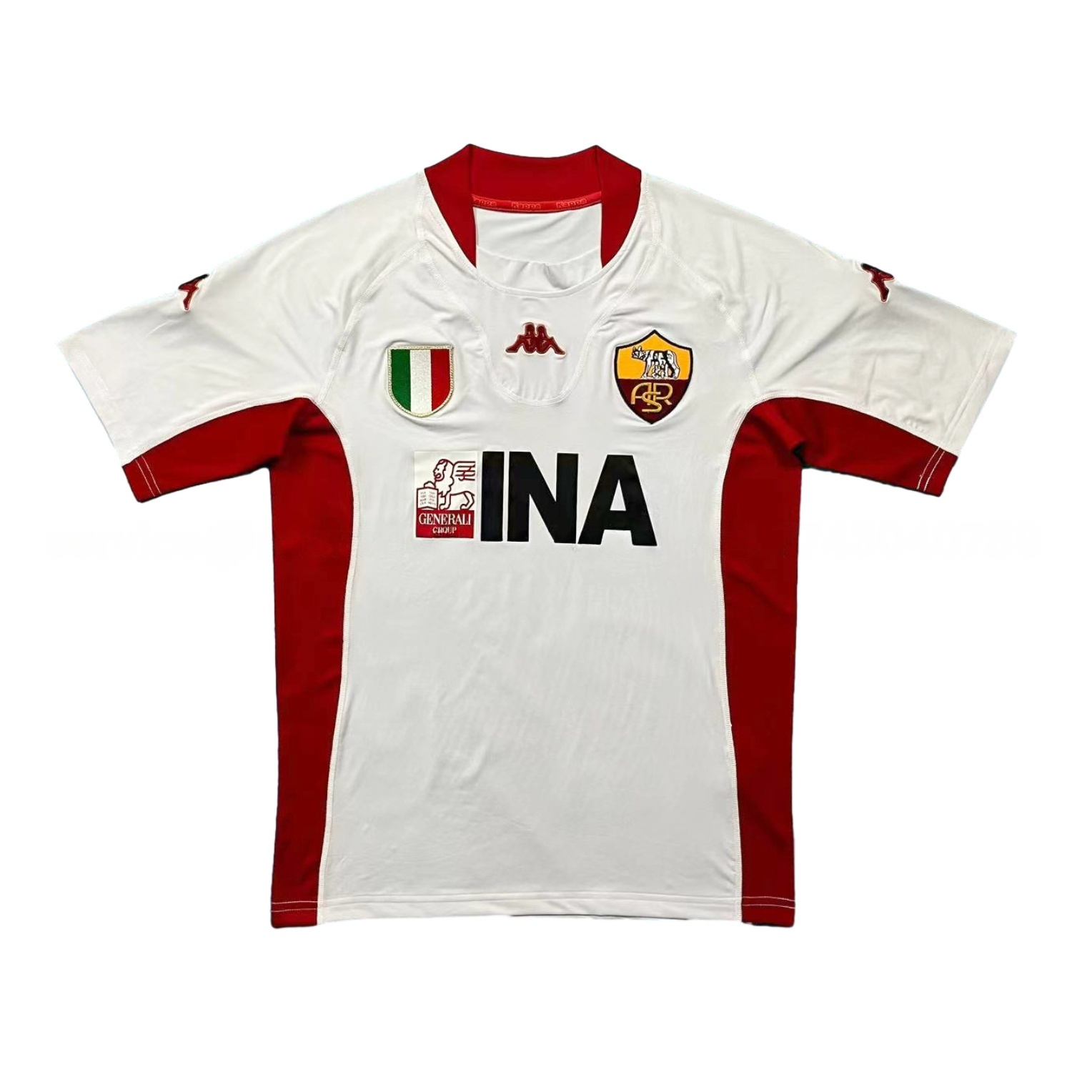 Retro Roma 2001-02 Away Jersey - ReplicasJersey