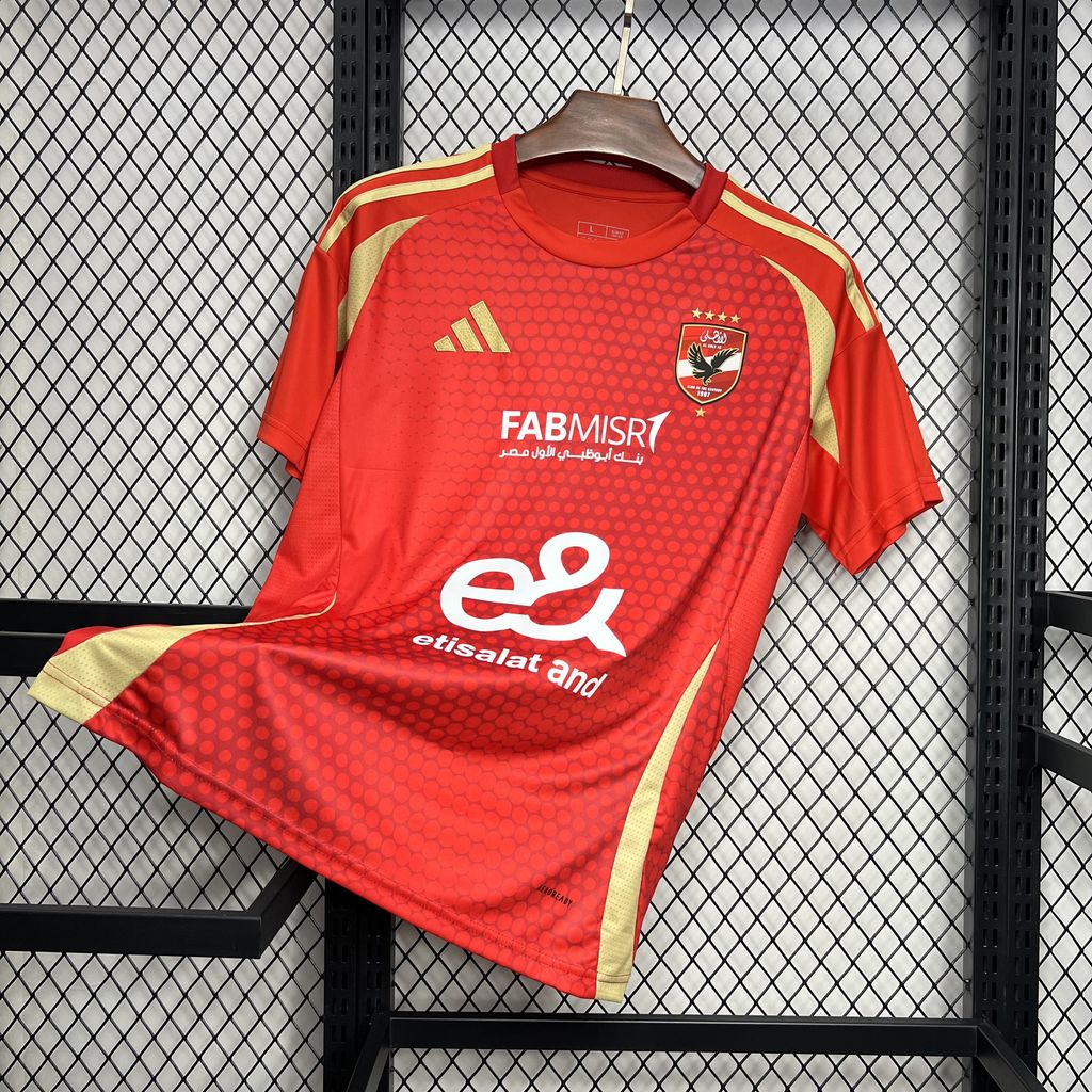 Al Ahly SC 24-25 Home Jersey - Fans Version - ReplicasJersey