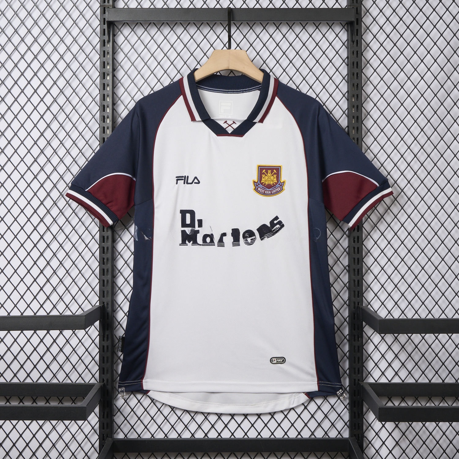 Retro West Ham United 1999-01 Away Jersey - ReplicasJersey