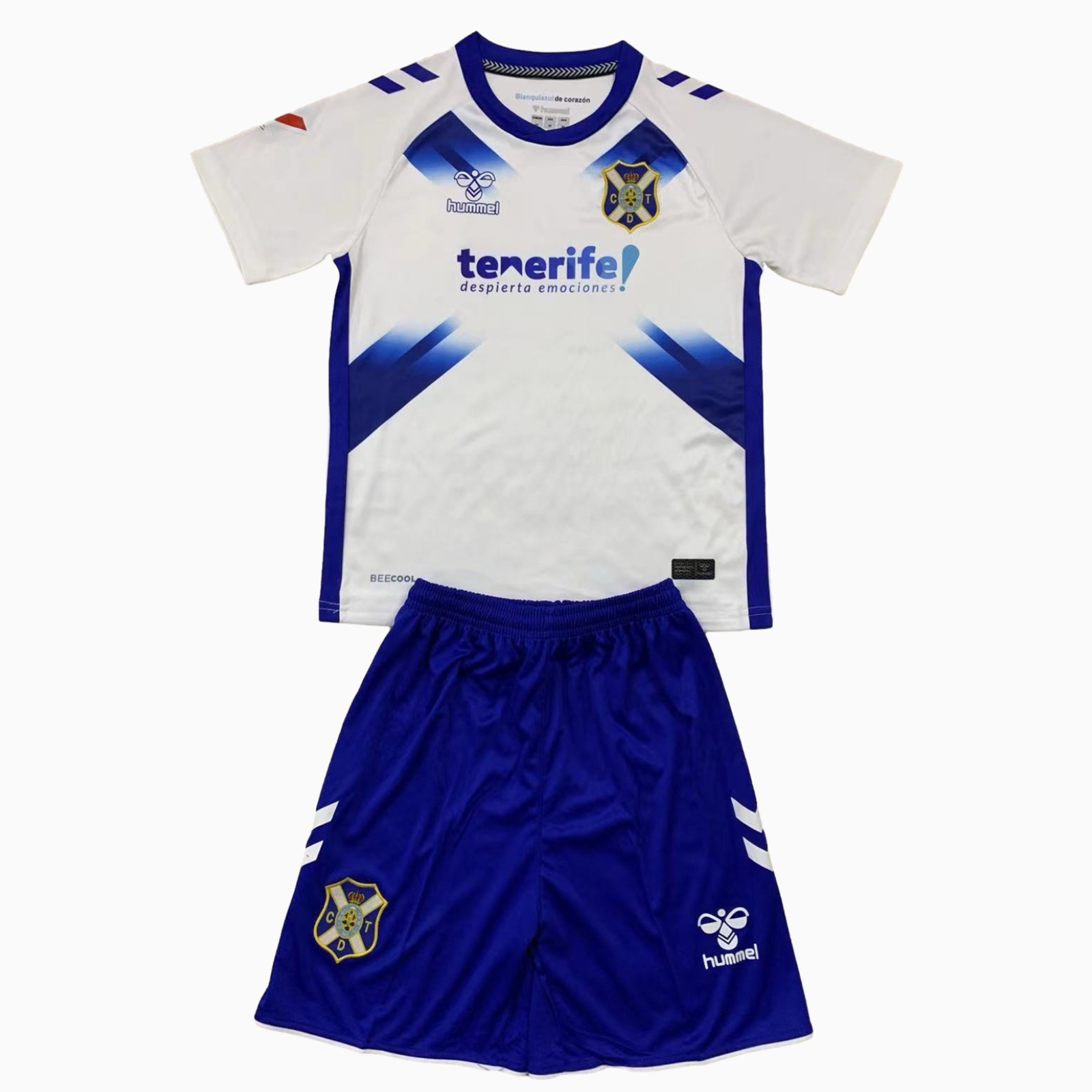 Tenerife 24-25 Home Men's Adult Jersey Set - Fans Version - ReplicasJersey