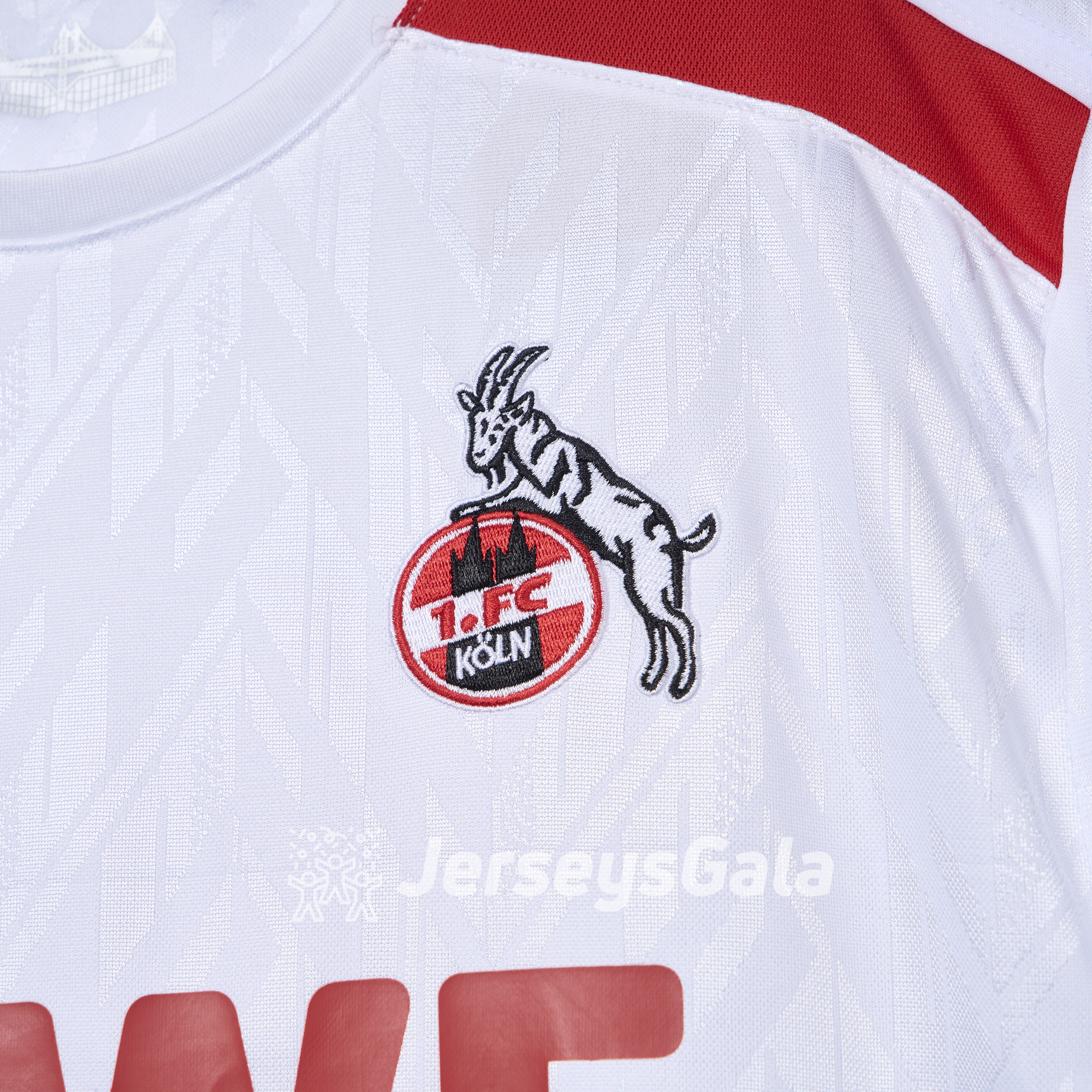1. FC Köln 24-25 Home Jersey - Fans Version - ReplicasJersey