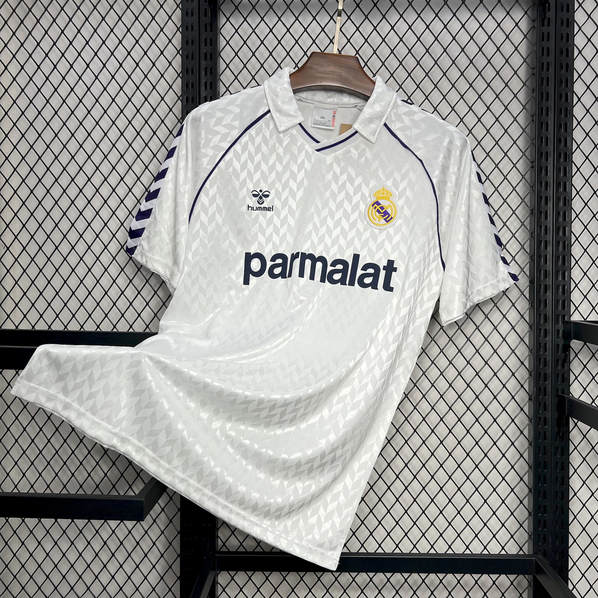 Retro Real Madrid 1986 Home Jersey - ReplicasJersey