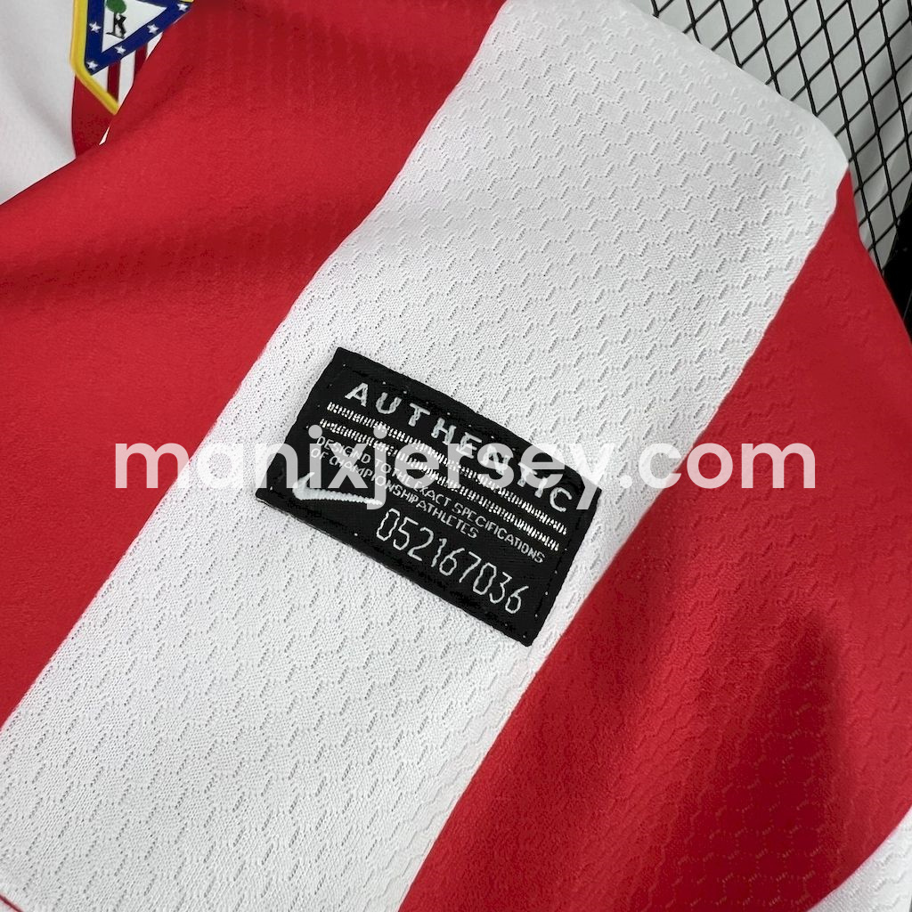 Retro Atletico Madrid 2012-13 Home Jersey - ReplicasJersey