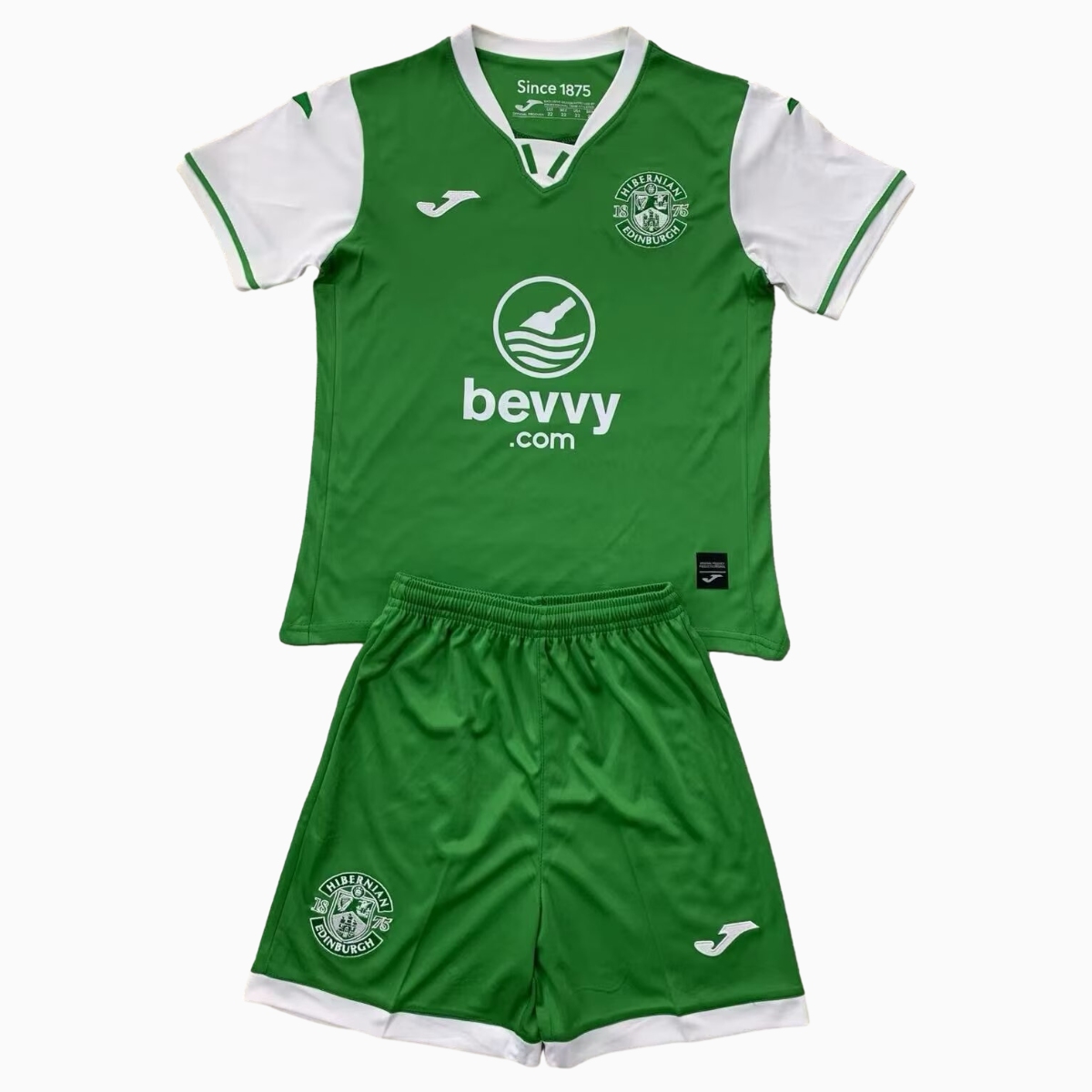 Hibernian 24-25 Home Men's Adult Jersey Set - Fans Version - ReplicasJersey