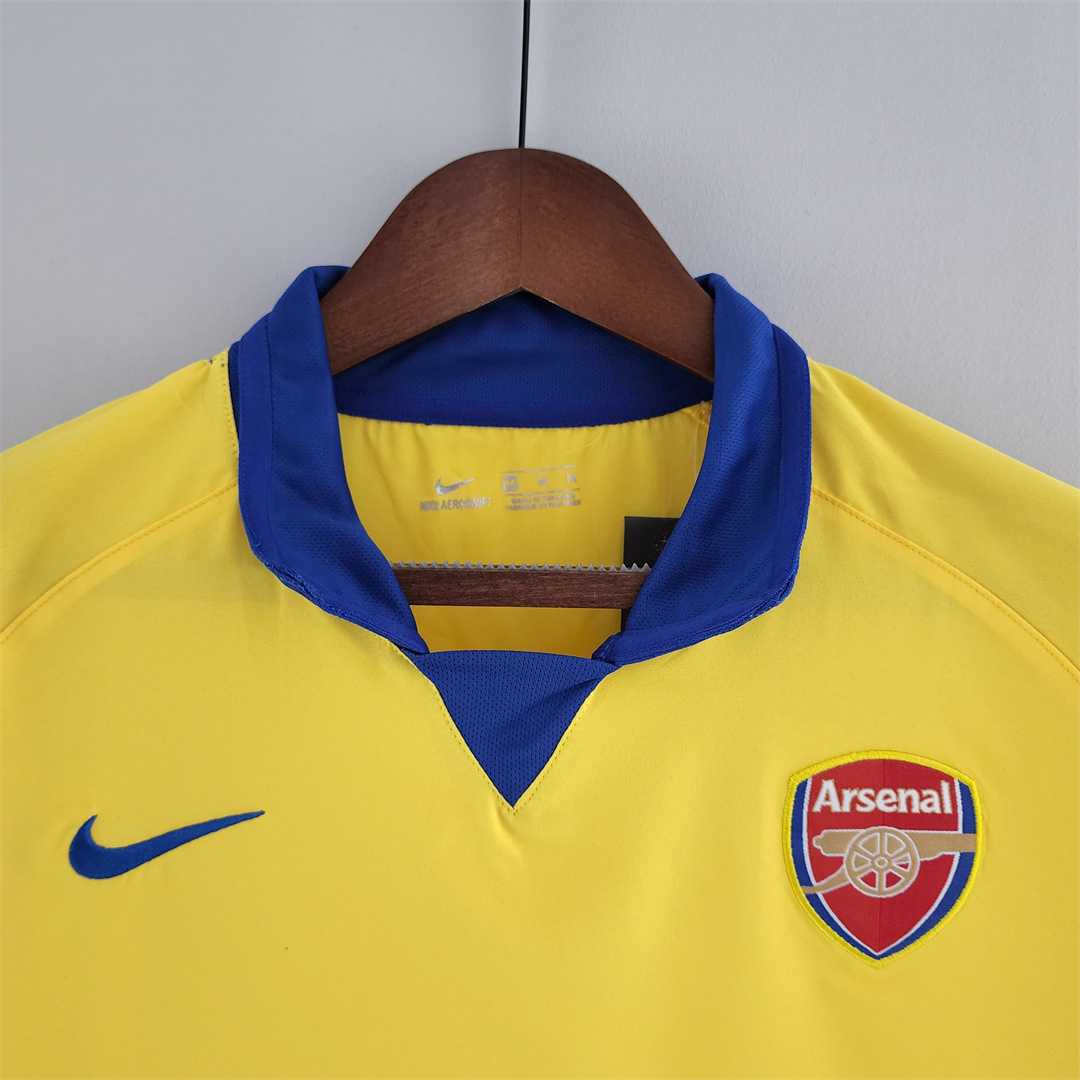 Arsenal Retro 2003-05 Away Stadium Jersey - ReplicasJersey