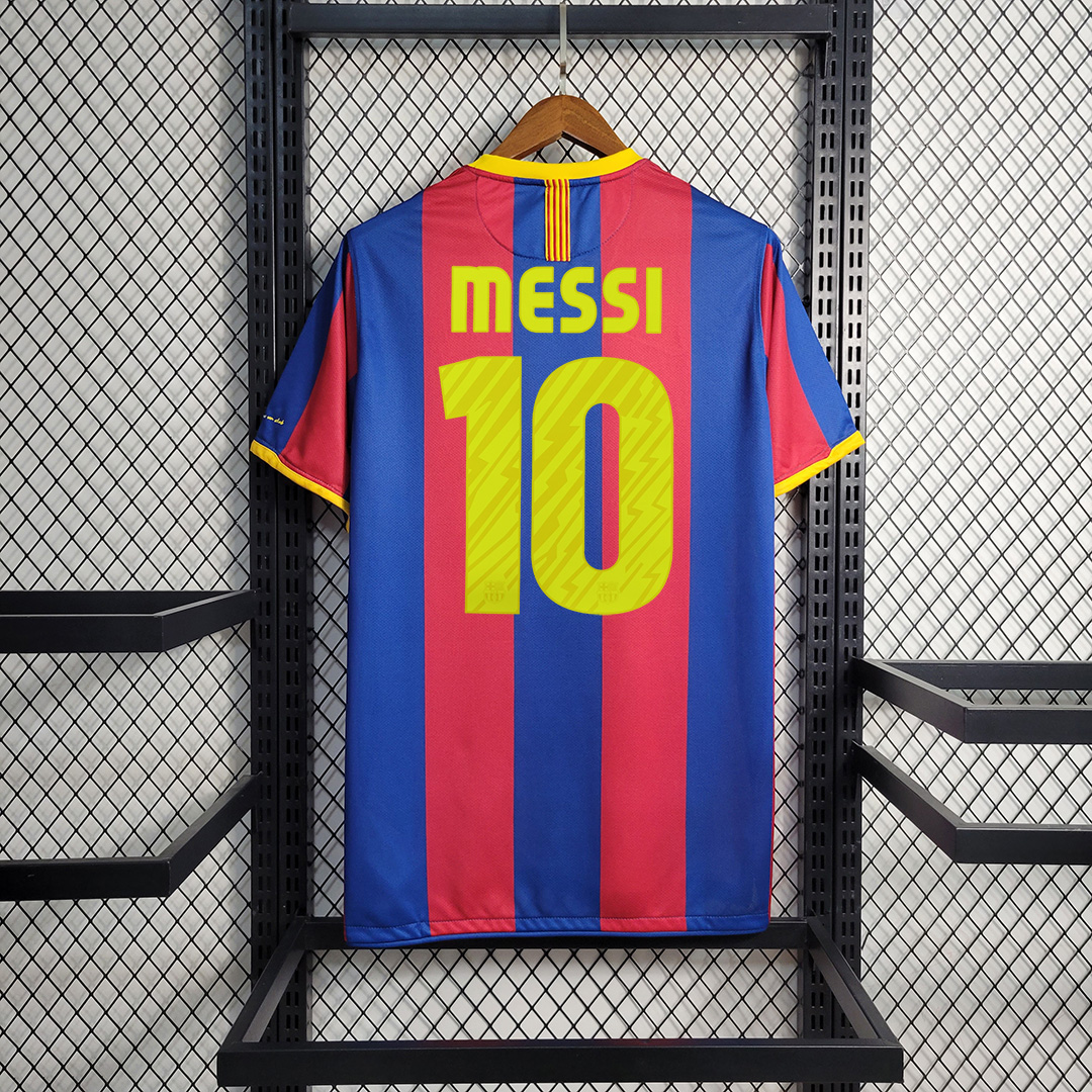 B.A.R.S.A Retro 10-11 Home Stadium Jersey - ReplicasJersey