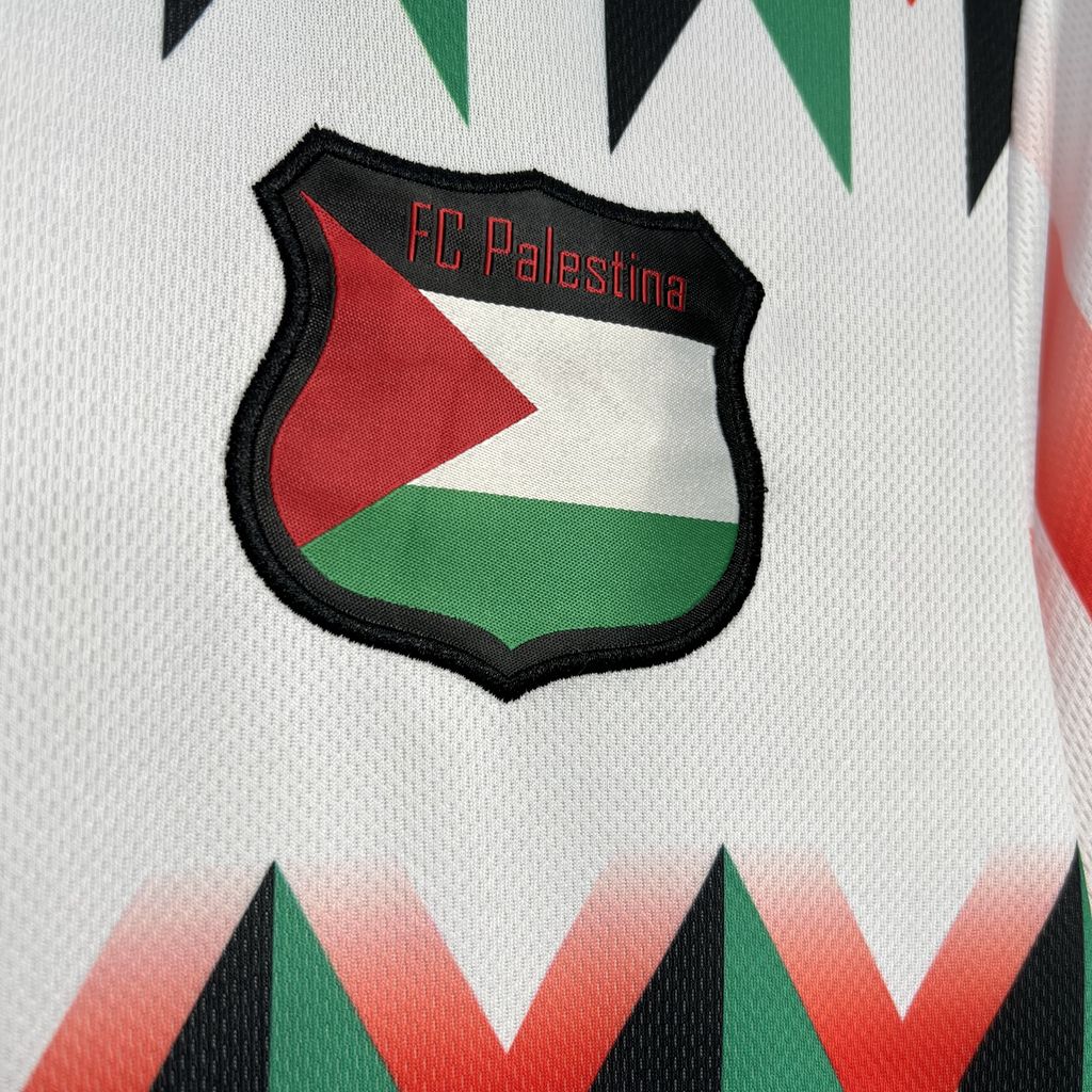 Retro Club Deportivo Palestino X Hypepeace White Throwback Jersey - ReplicasJersey