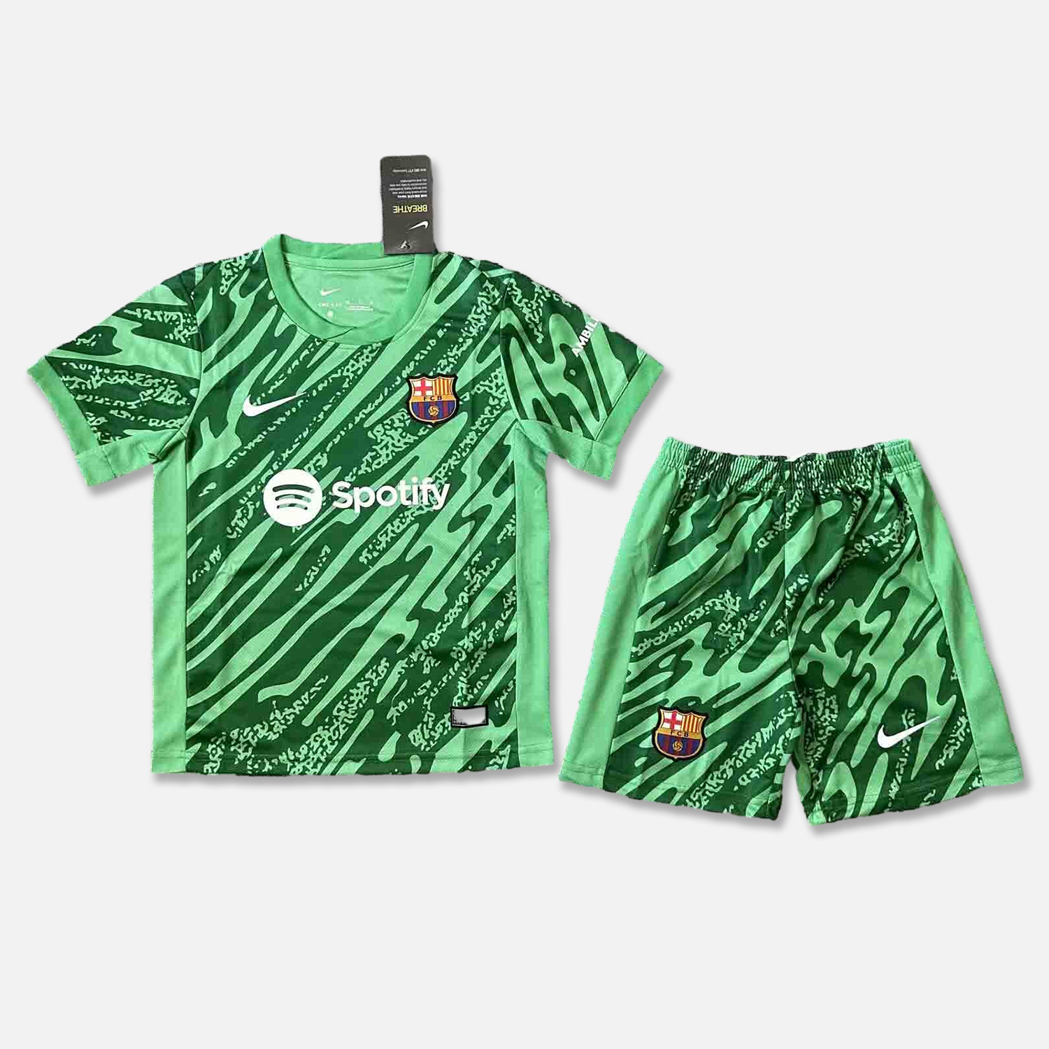 B.A.R.S.A 24-25 Goalkeeper Kids Kit - ReplicasJersey