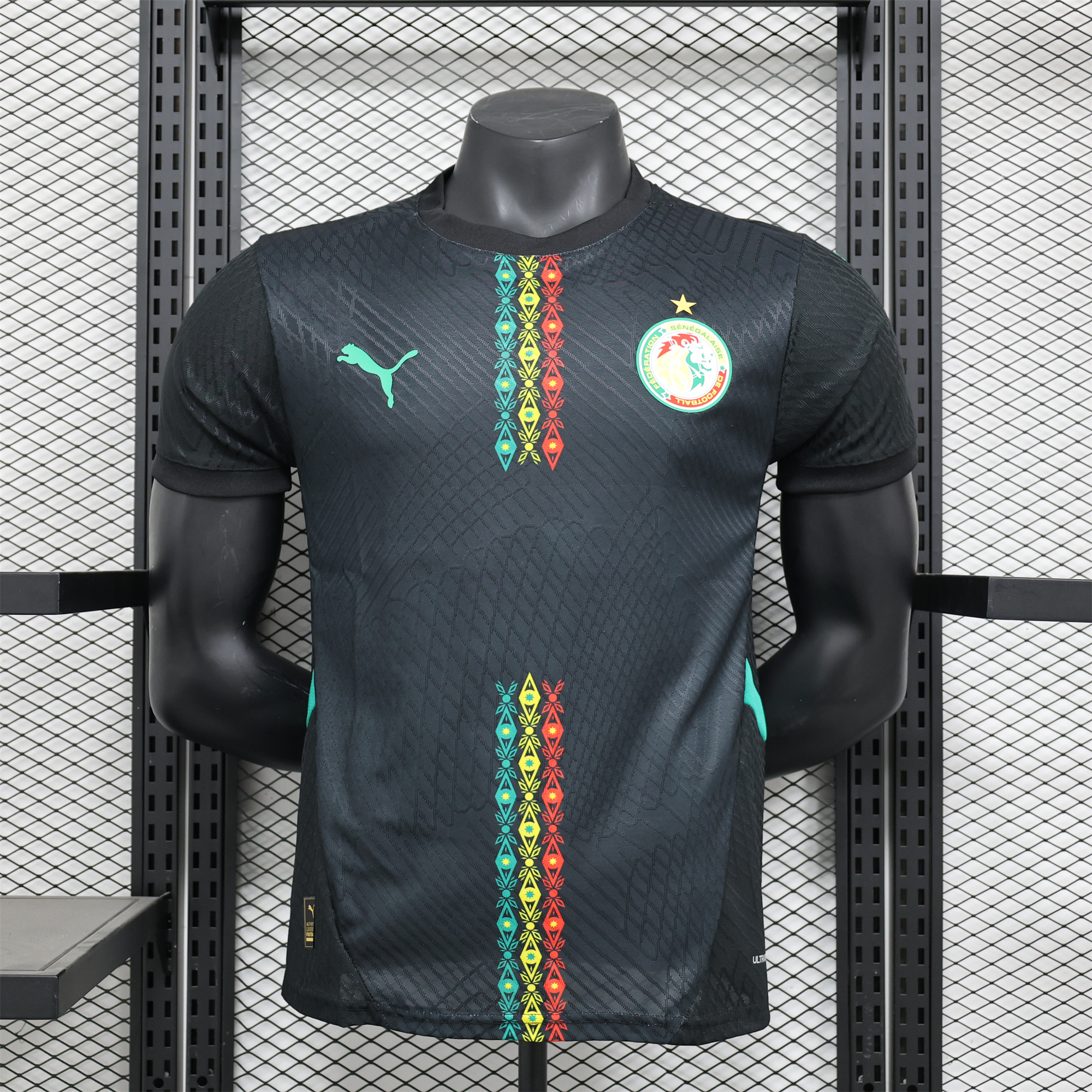 Senegal 2024-25 Black 2 Special Edition Jersey - Player Version - ReplicasJersey