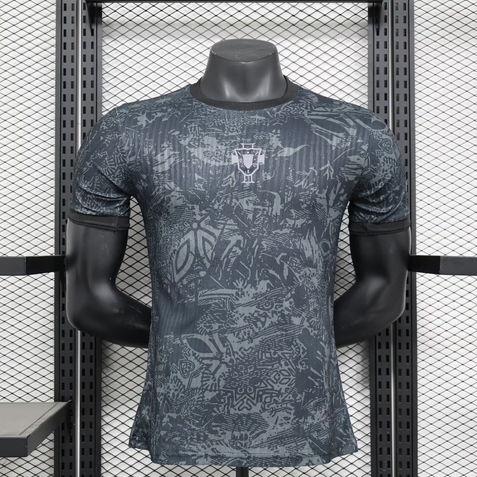 Portugal 2024-25 COMMA C.Ronaldo Black Special Edition Jersey - Player Version - ReplicasJersey