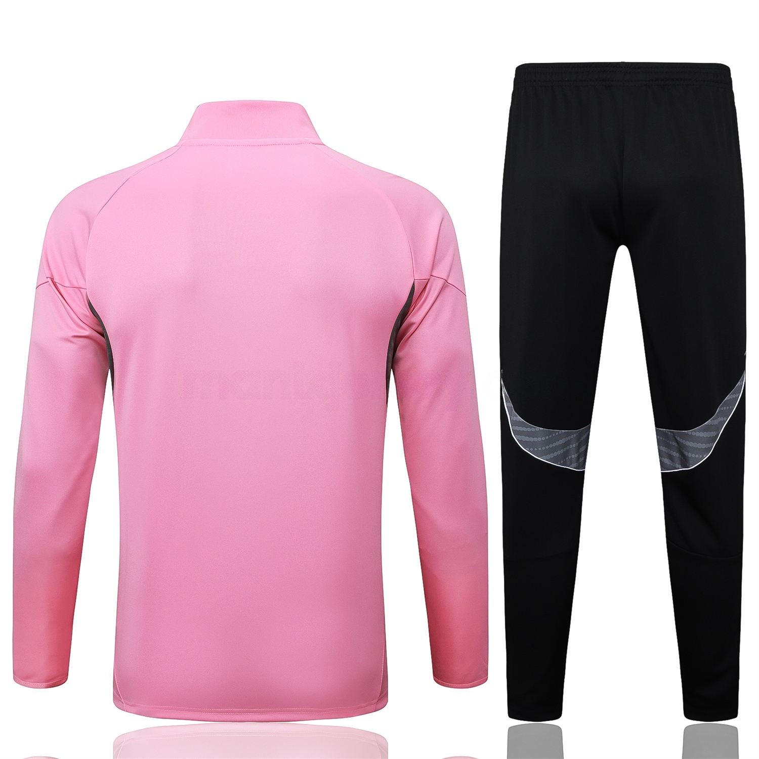 Kids INT M.A.M 25-26 Kids Jacket Training Tracksuit - Pink Top and Black Pants - ReplicasJersey