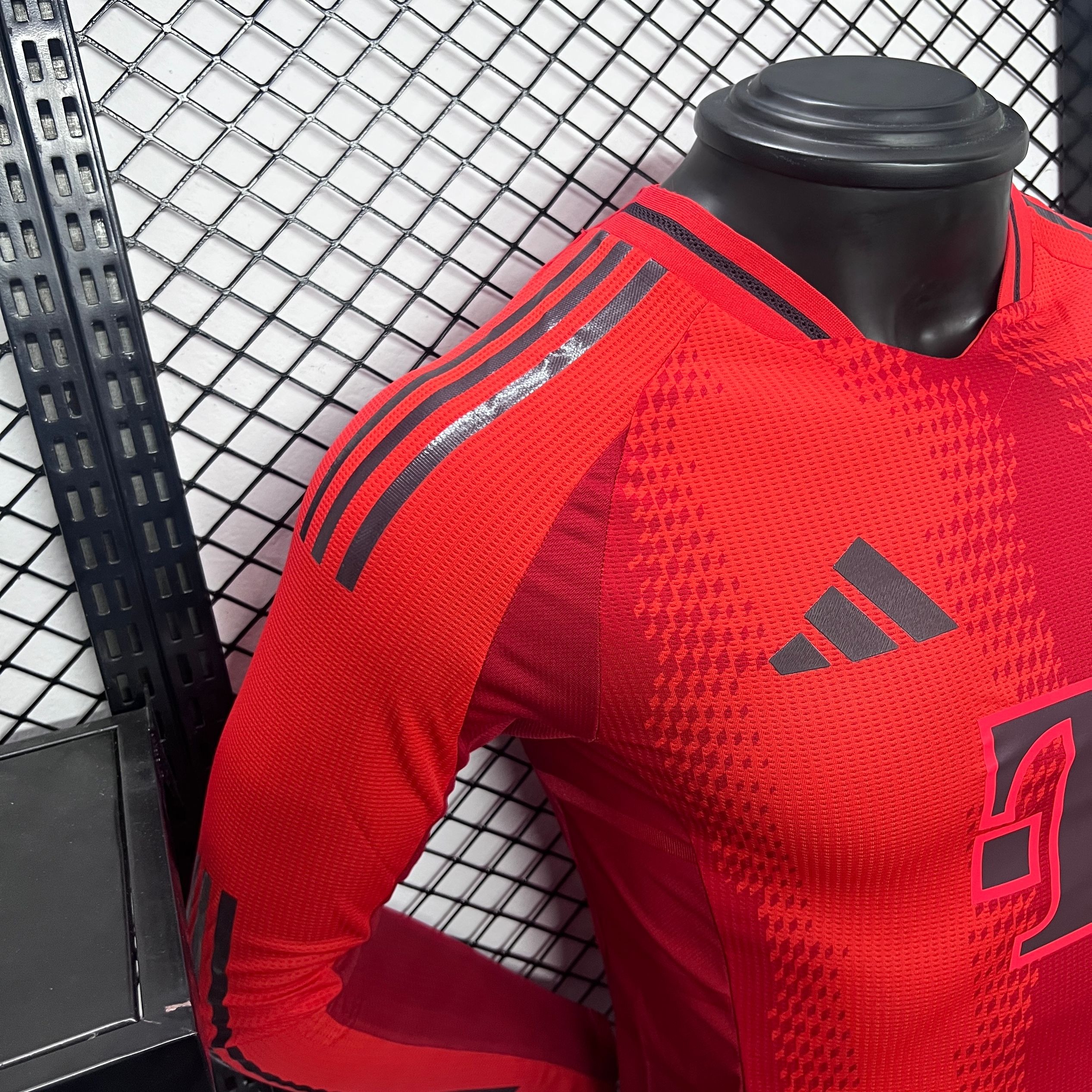 Bayern Munich 24-25 Home Long Sleeve Jersey - Player Version - ReplicasJersey