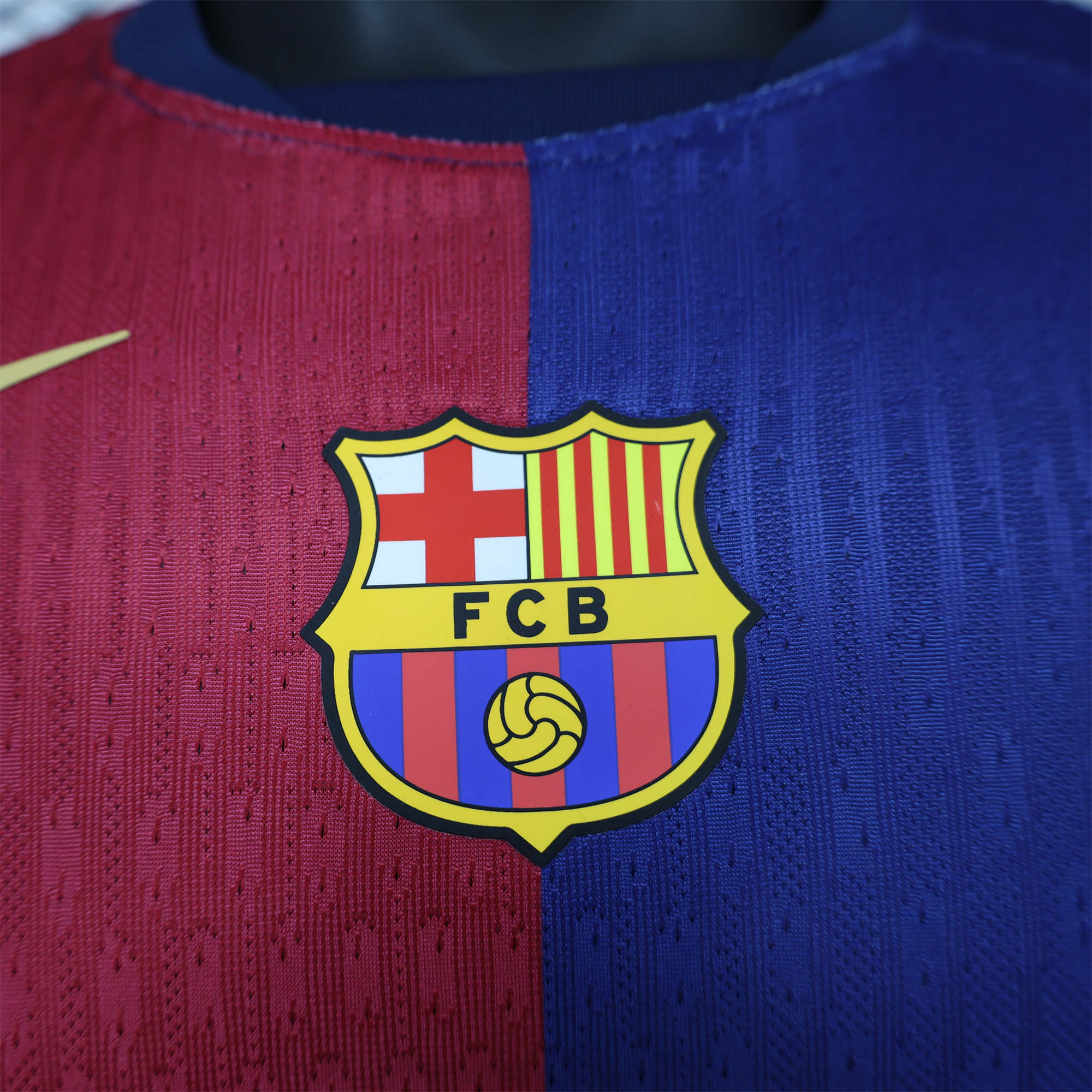 B.A.R.S.A X Coldplay 24-25 Home Co-Branded Long Sleeve Jersey - Player Version - ReplicasJersey