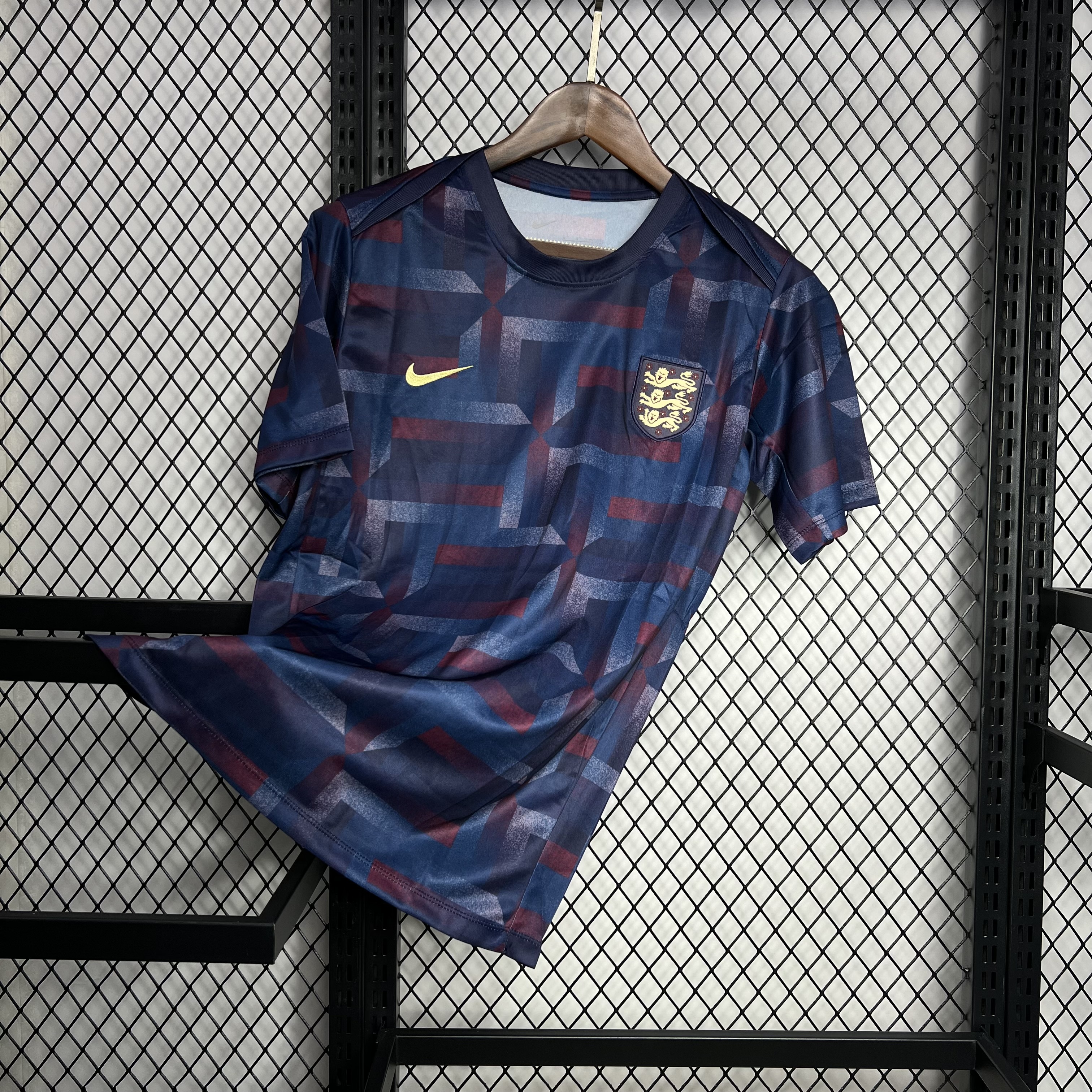 England 2024 Pre-match Training Jersey - Fans Version - ReplicasJersey