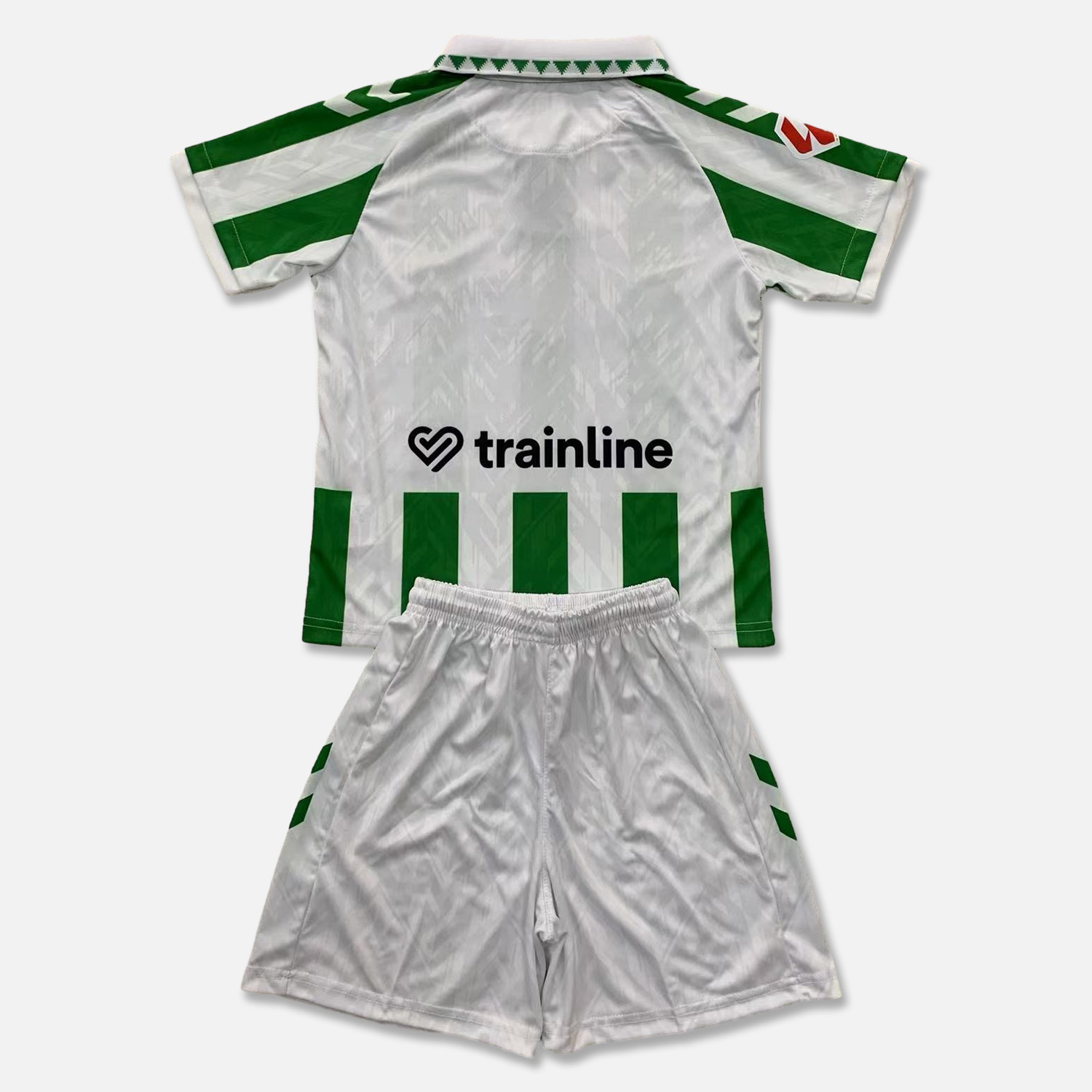 Real Betis 24-25 Home Stadium Kids Kit With New Sponsor - ReplicasJersey