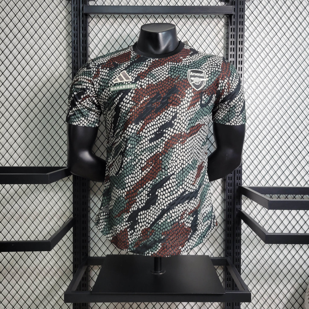 Arsenal x M.A.H.A R.I.S.H.I Limited Edition Jersey - Player Version - ReplicasJersey