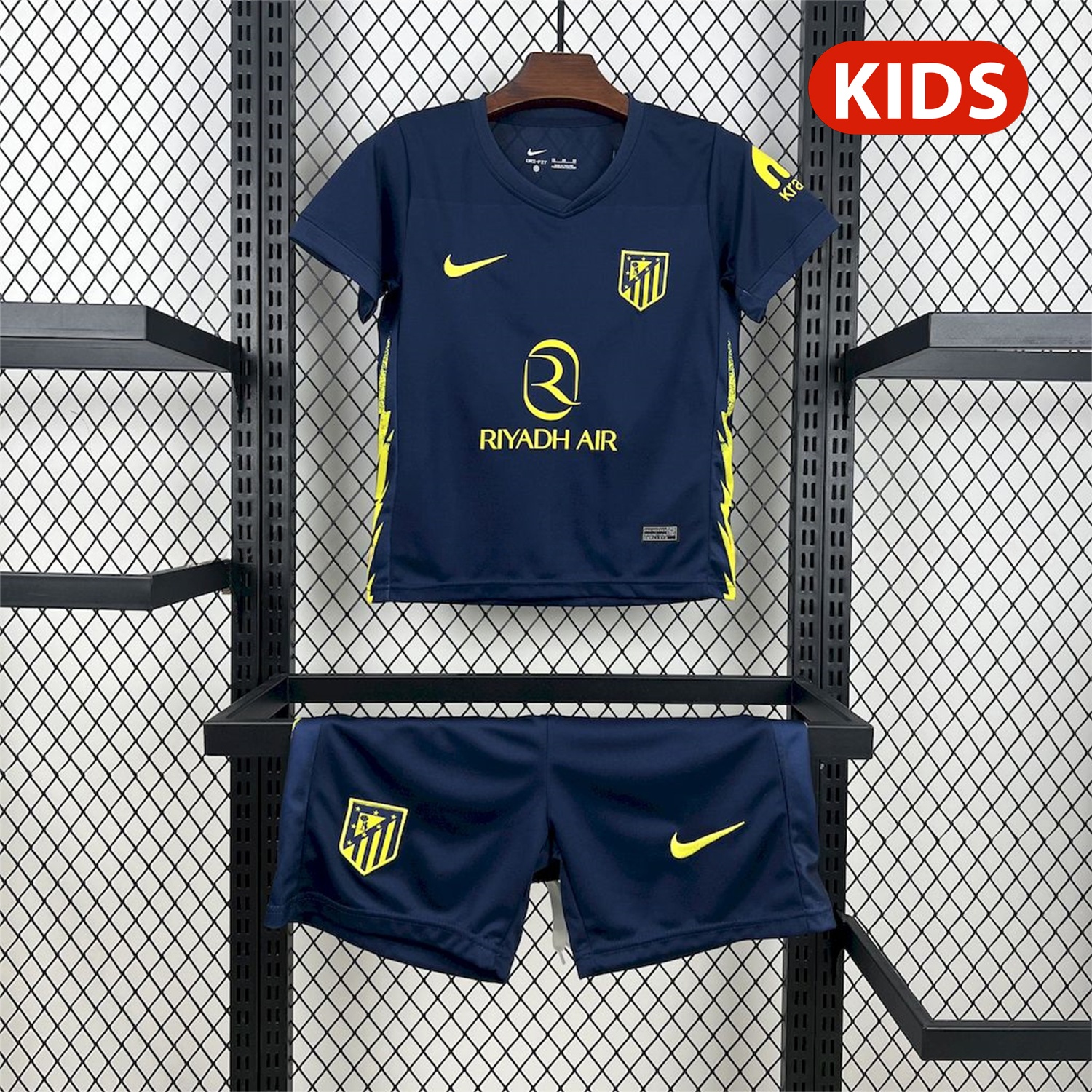 Atletico Madrid 25-26 Away Kids Kit - ReplicasJersey