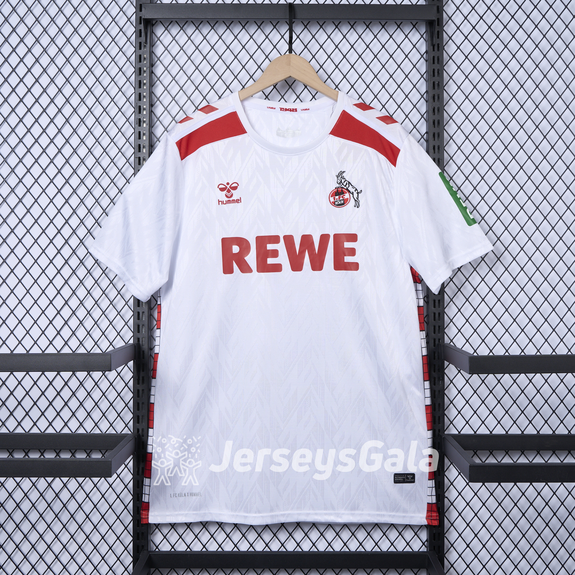 1. FC Köln 24-25 Home Jersey - Fans Version - ReplicasJersey