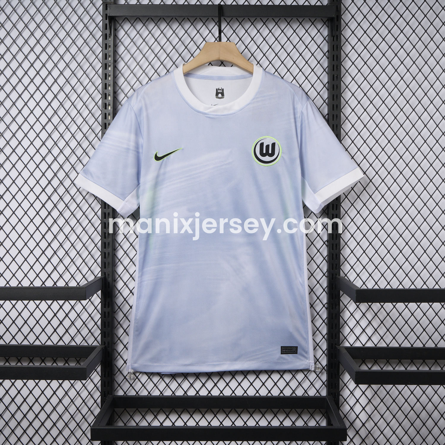 Wolfsburg 25-26 Away Unsponsored Jersey - Fans Version - ReplicasJersey