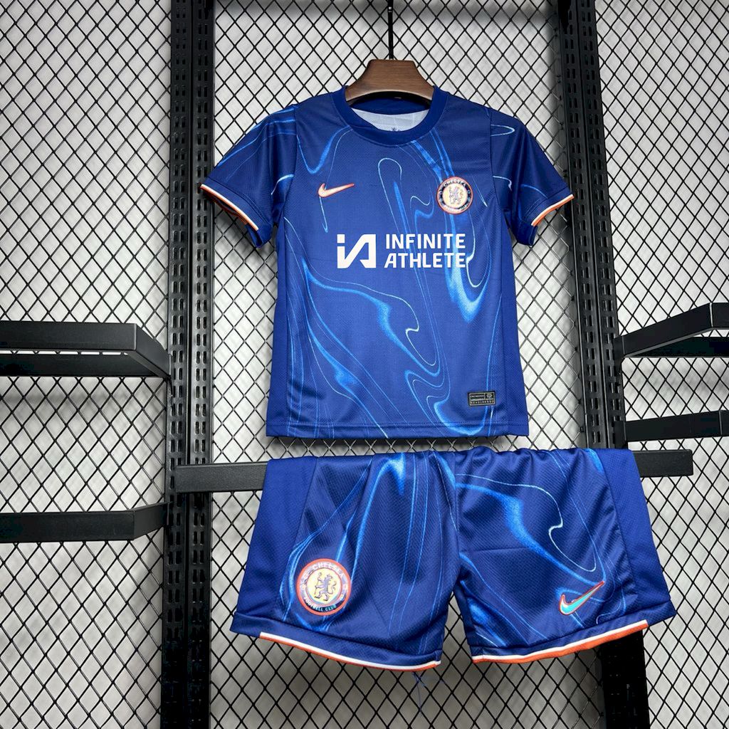 C.H.E.L.S.E.A 24-25 Home Kids Kit - ReplicasJersey