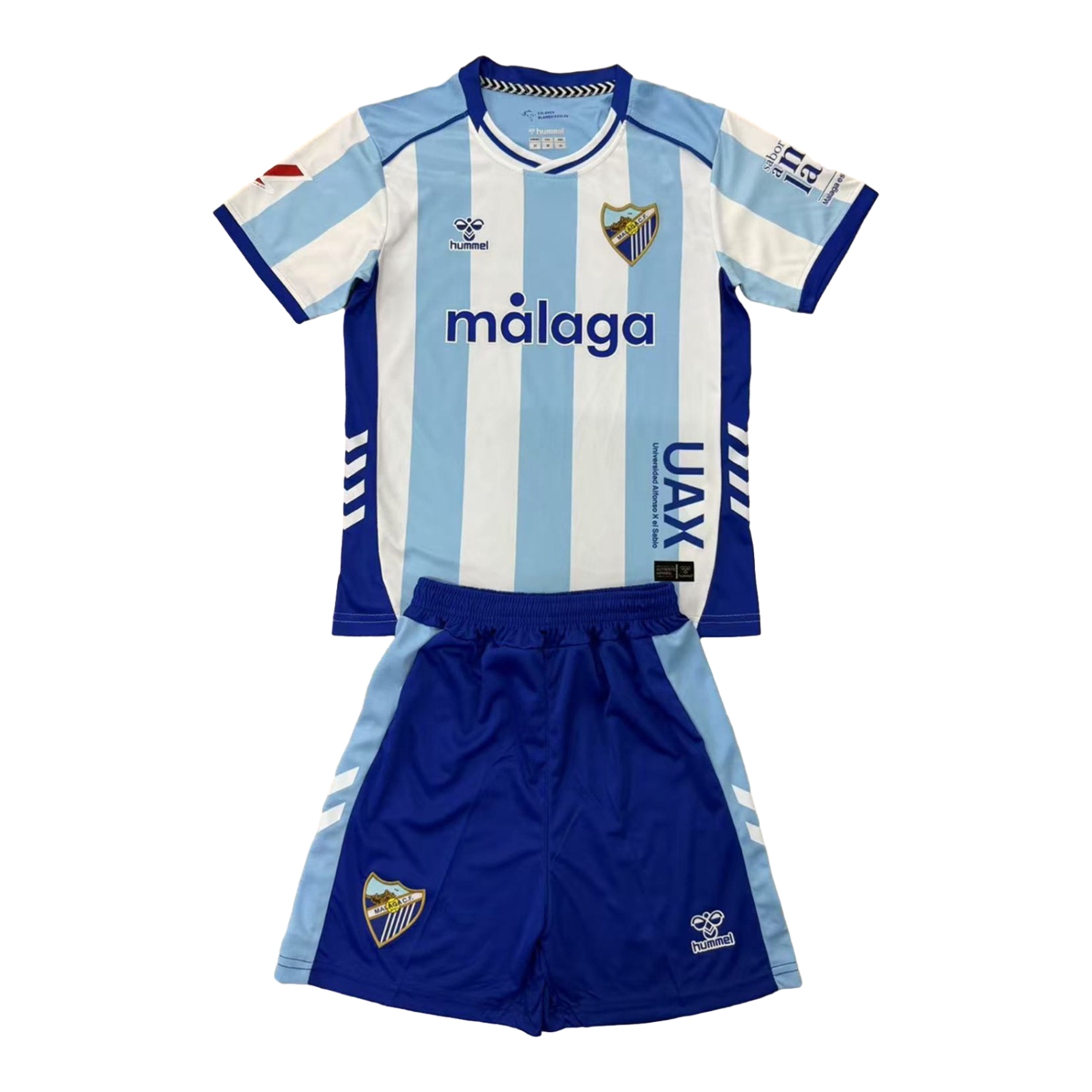 Malaga 25-26 Home Men's Adult Jersey Set - Fans Version - ReplicasJersey