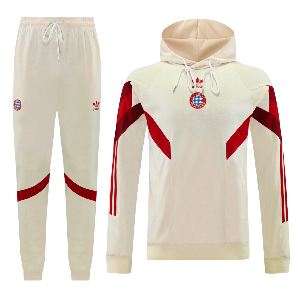 Bayern Munich 24-25 Originals LFSTLR Training Hoodie Set - Beige - ReplicasJersey