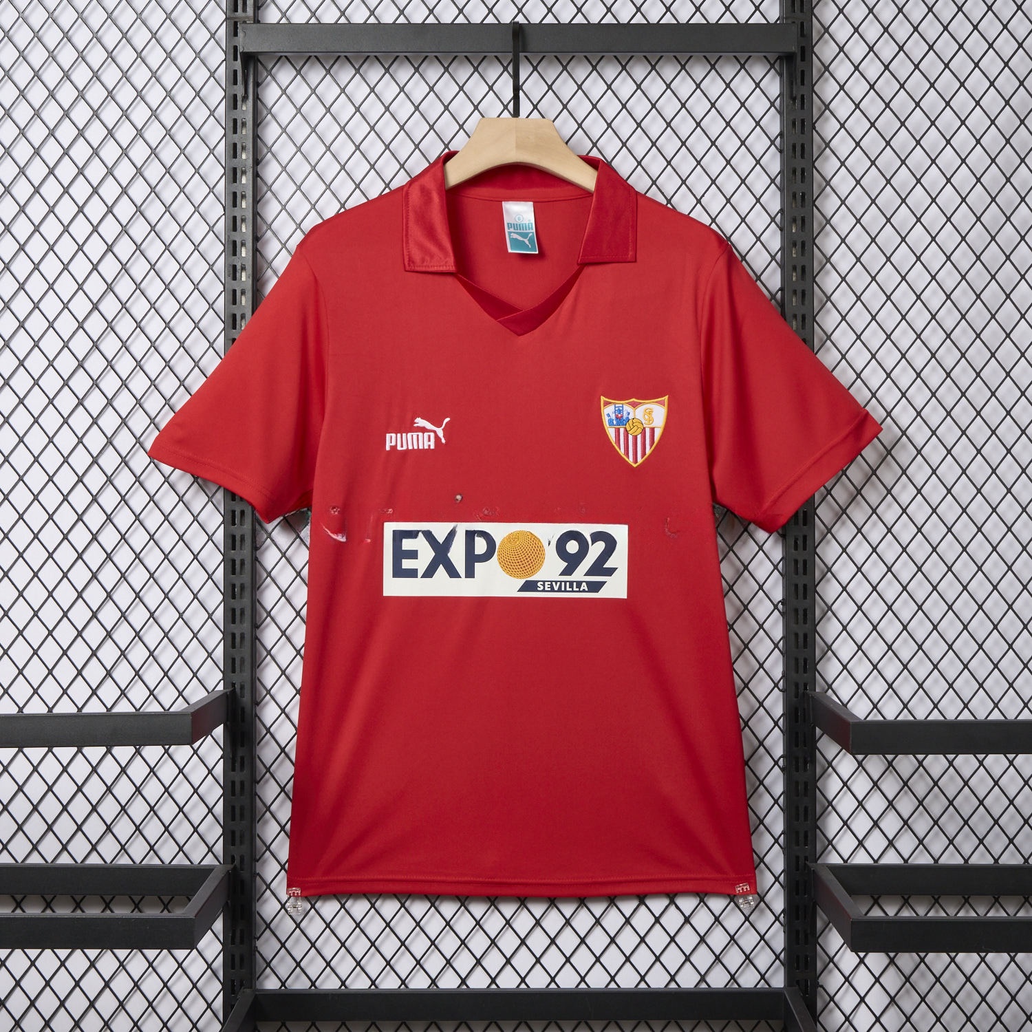 Retro Sevilla FC 1987-90 Away Jersey - ReplicasJersey