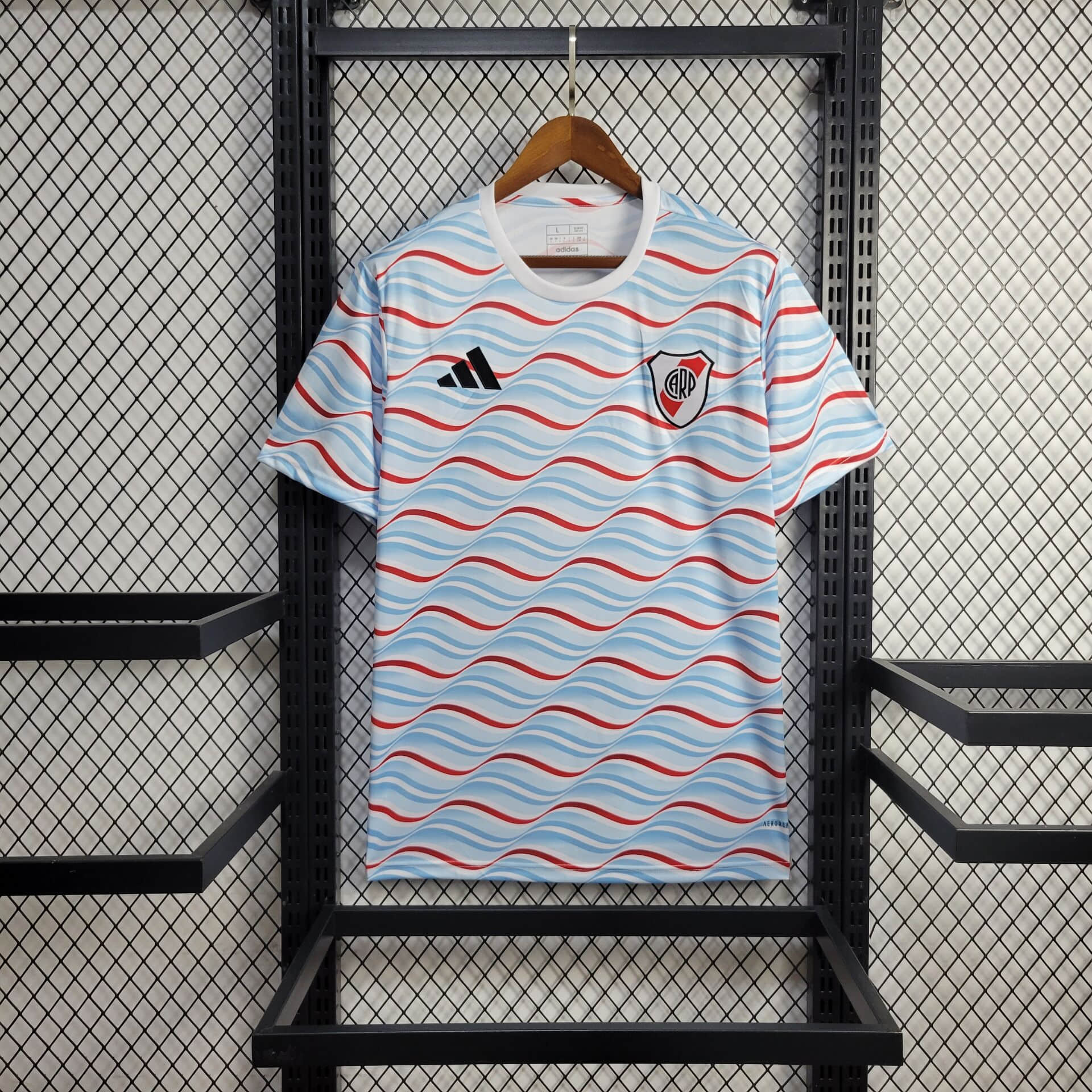 River Plate 24-25 Pre-Match 2 Jersey - Fans Version - ReplicasJersey