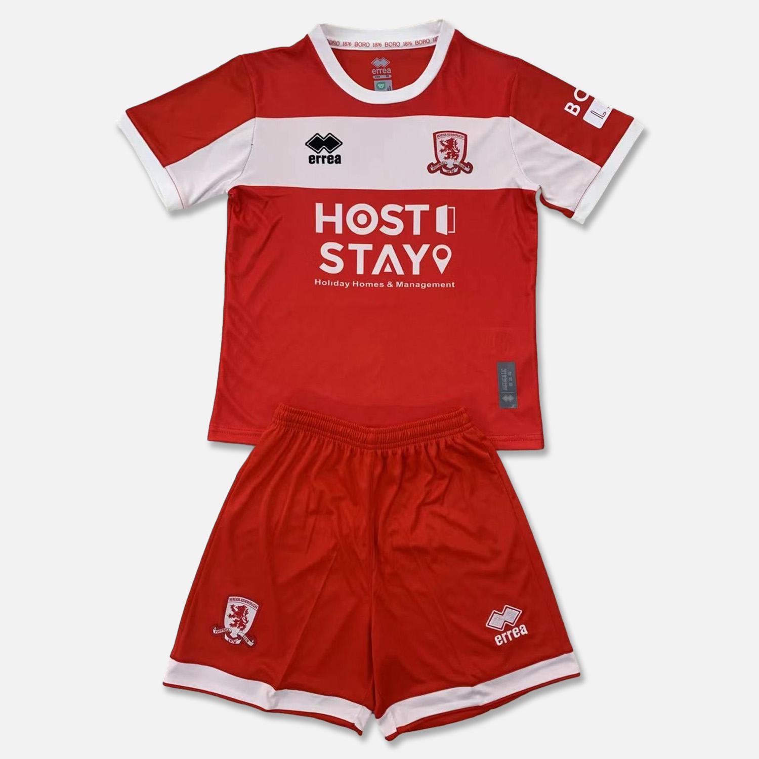 Middlesbrough 24-25 Home Stadium Kids Kit - ReplicasJersey