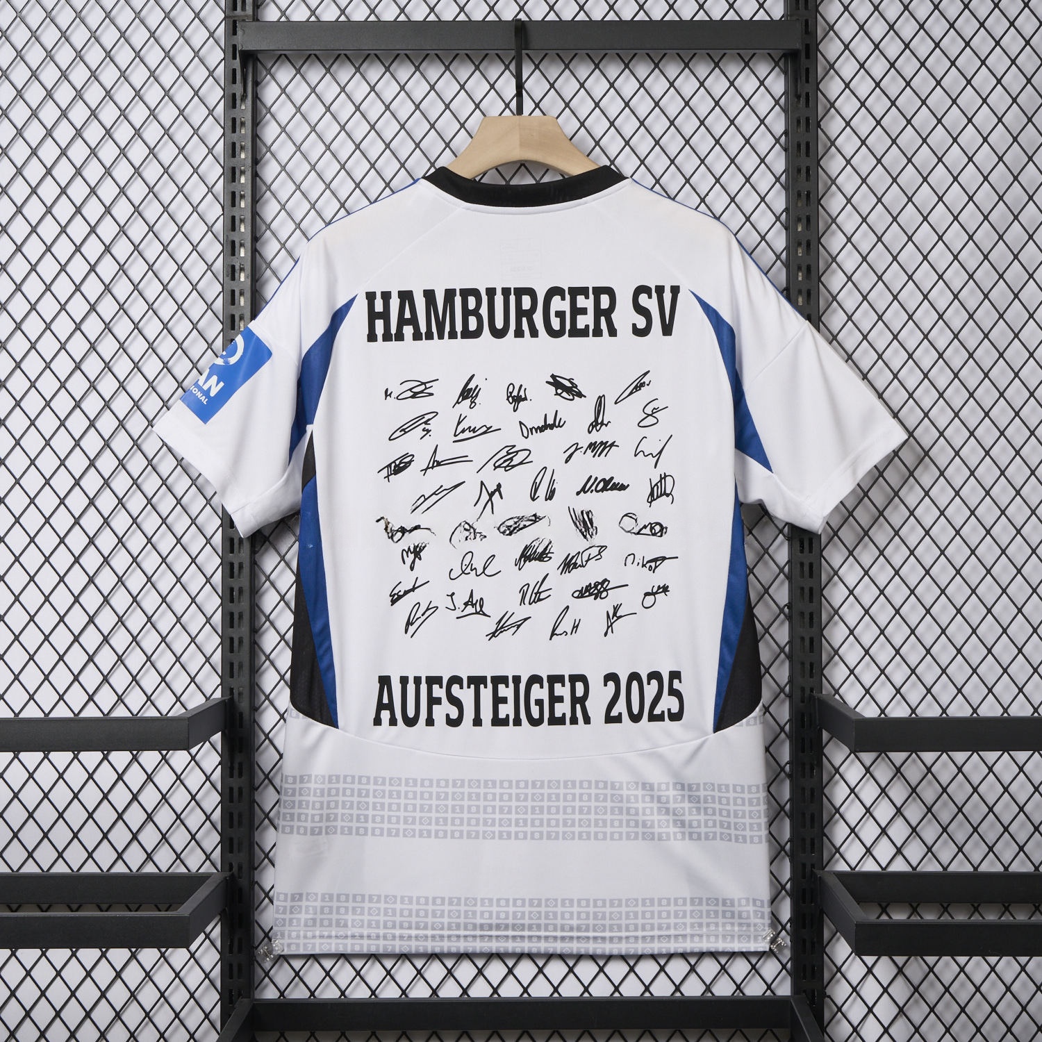 【Team Signatures Version】Hamburger SV 24-25 Home Jersey - Fans Version - ReplicasJersey