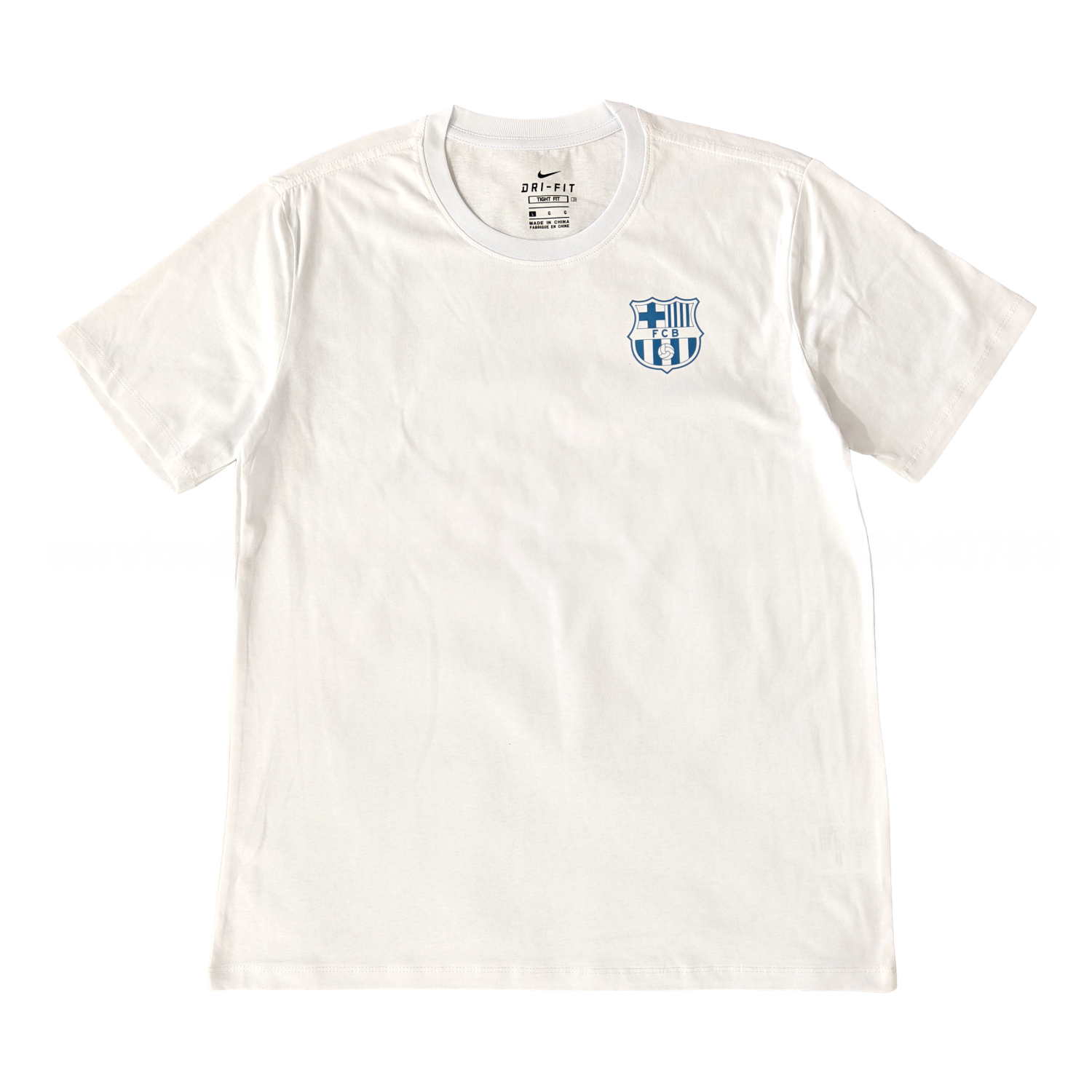 B.A.R.S.A Fun Crest Design Dynamic And Modern Features T-shirt【White】 - ReplicasJersey