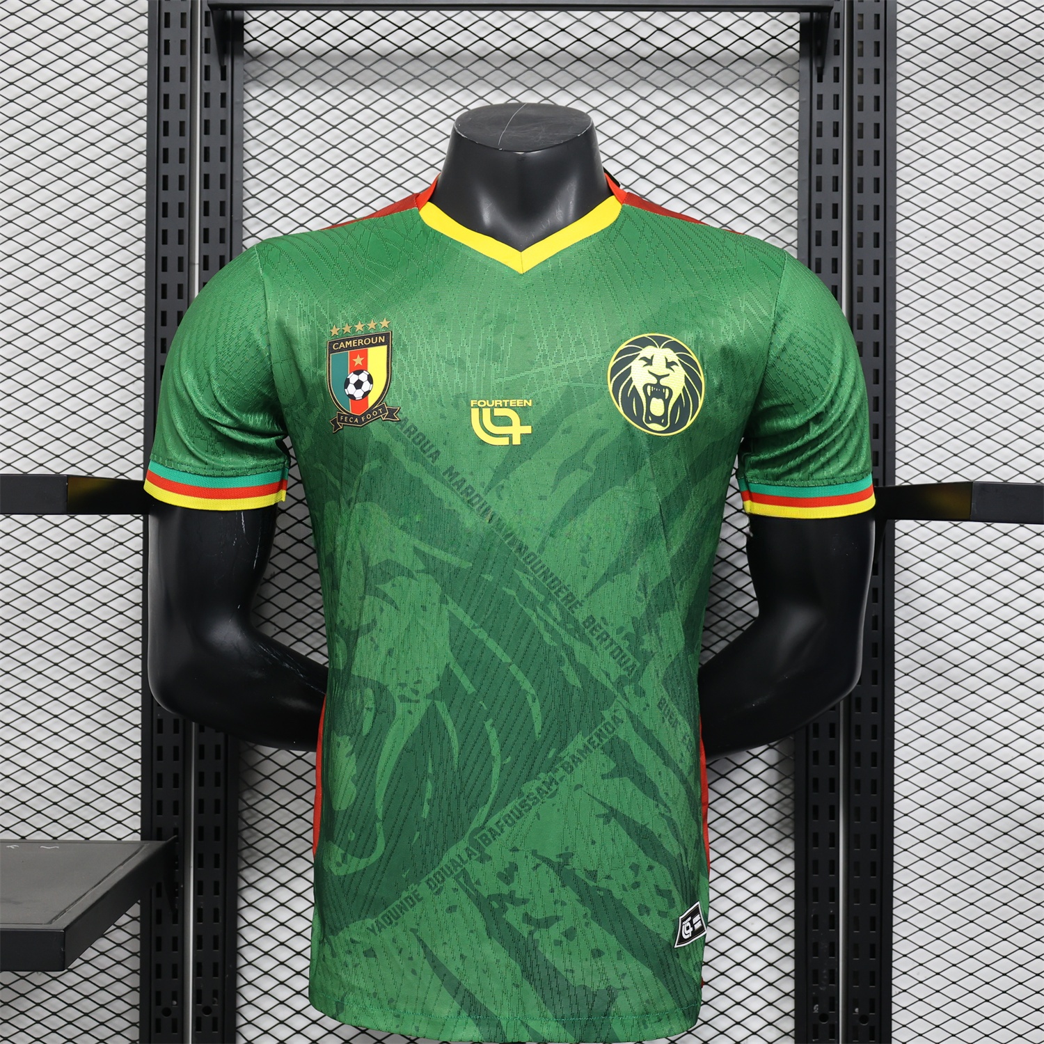 Cameroon 25-26 Home Jersey - Player Version - ReplicasJersey
