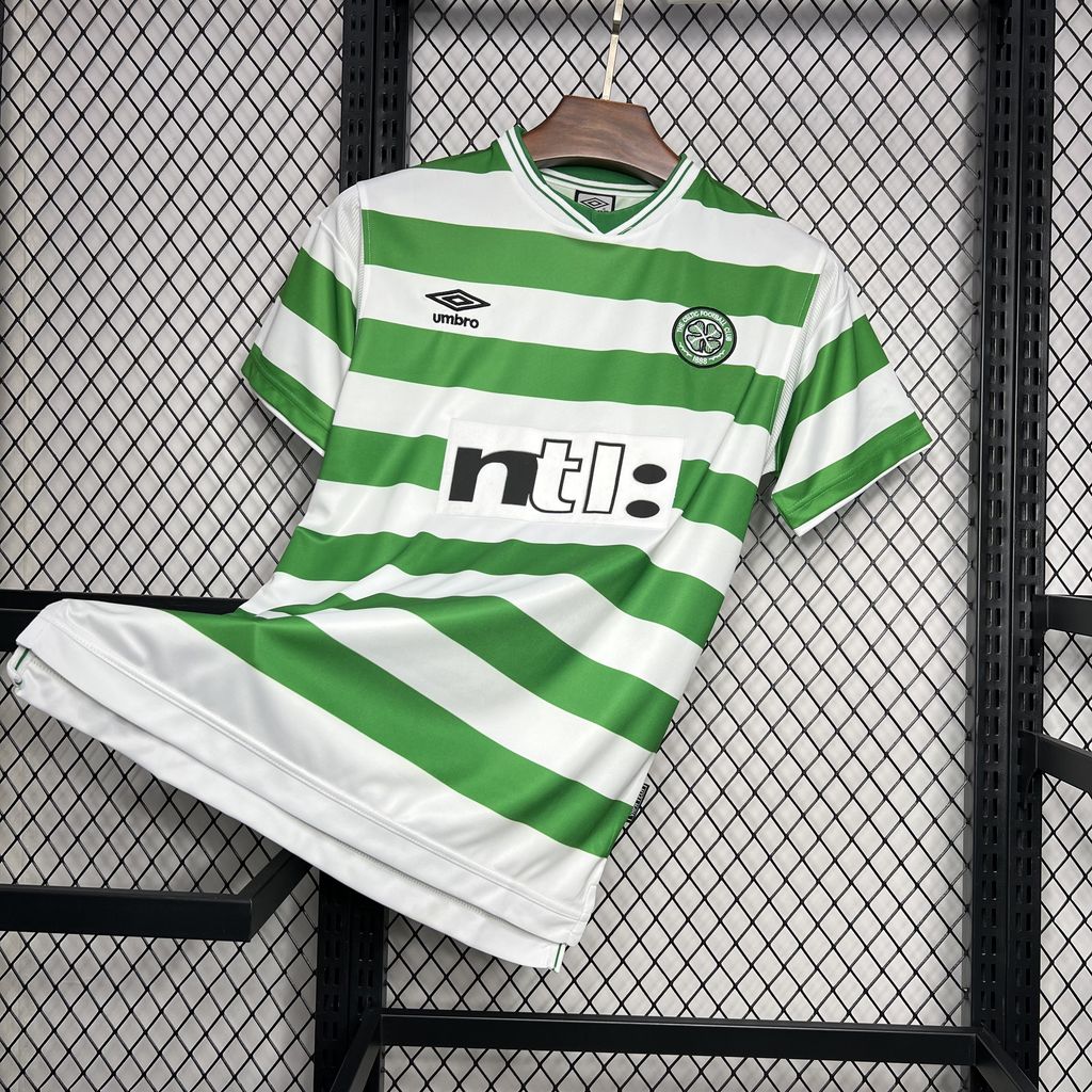 Retro Celtic 2001-03 Home Stadium Jersey - ReplicasJersey