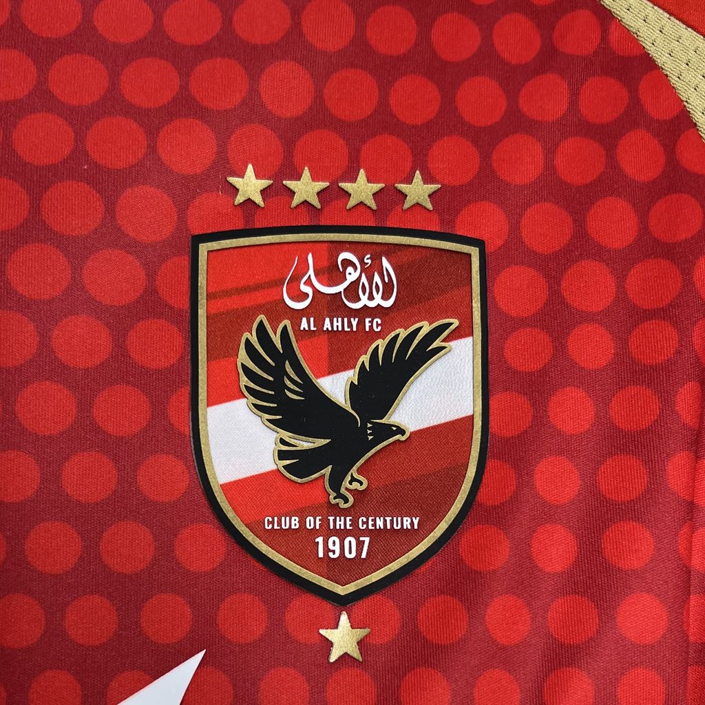 Al Ahly SC 24-25 Home Jersey - Fans Version - ReplicasJersey