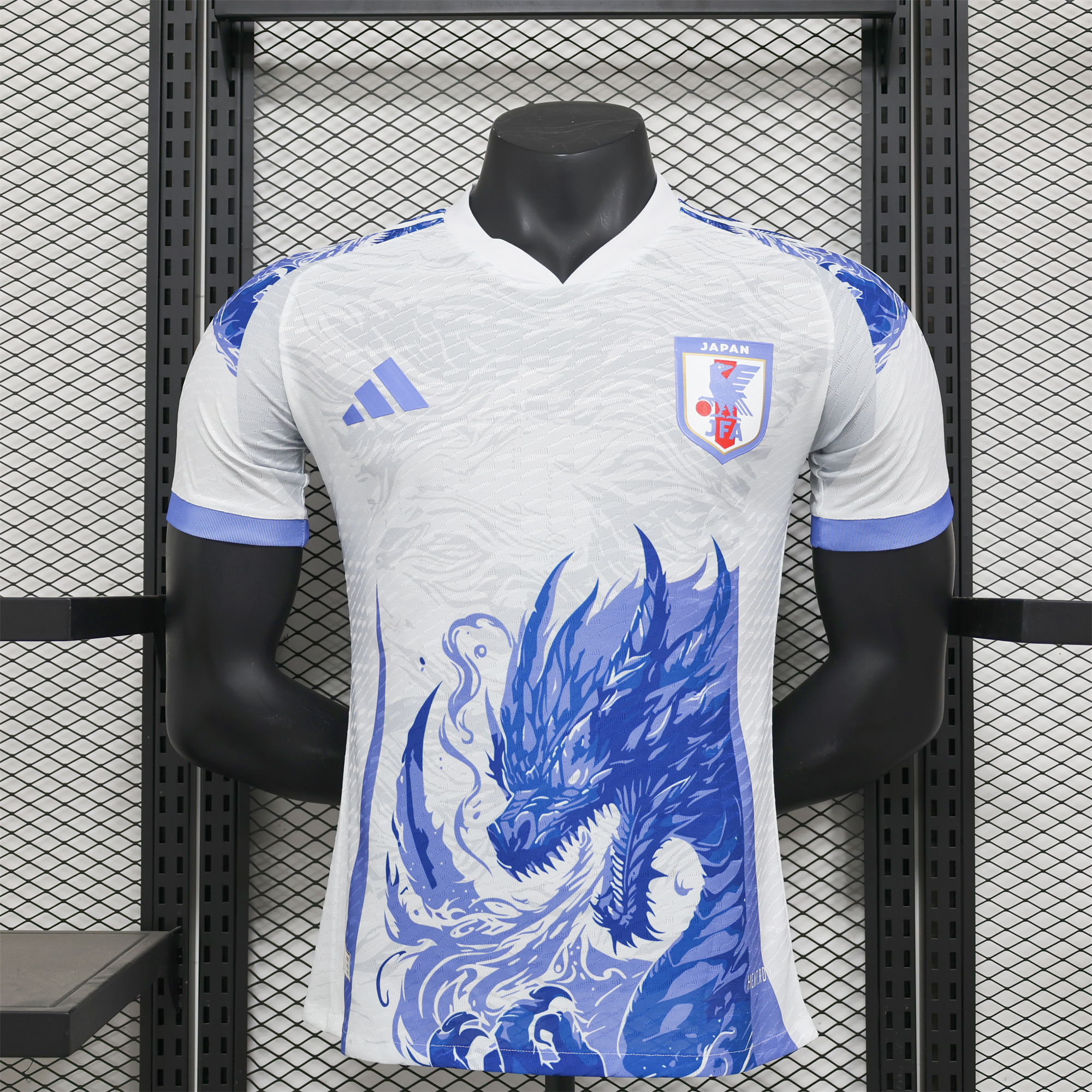 Japan 2024 Blue Dragon Special Edition White Jersey - Player Version - ReplicasJersey
