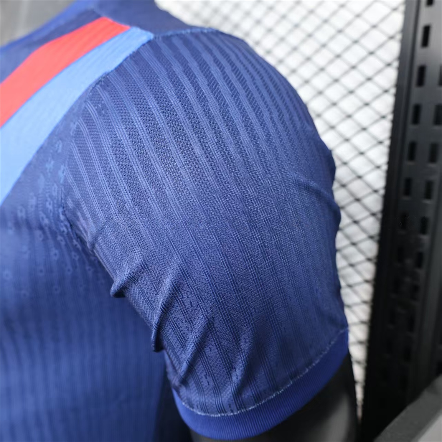 B.A.R.S.A 25-26 Red & Blue Guards Dark Blue Special Jersey - Player Version - ReplicasJersey