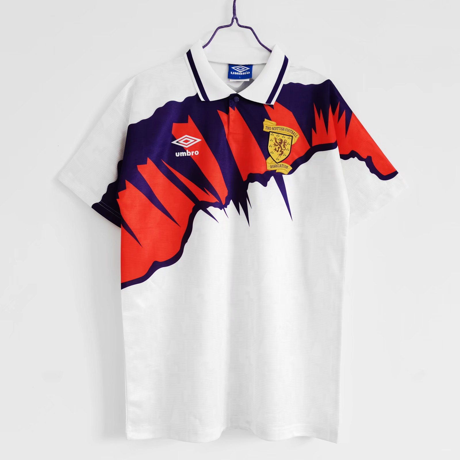Retro S-c-o.t l.a-n.d 1992 Away Stadium Jersey - ReplicasJersey