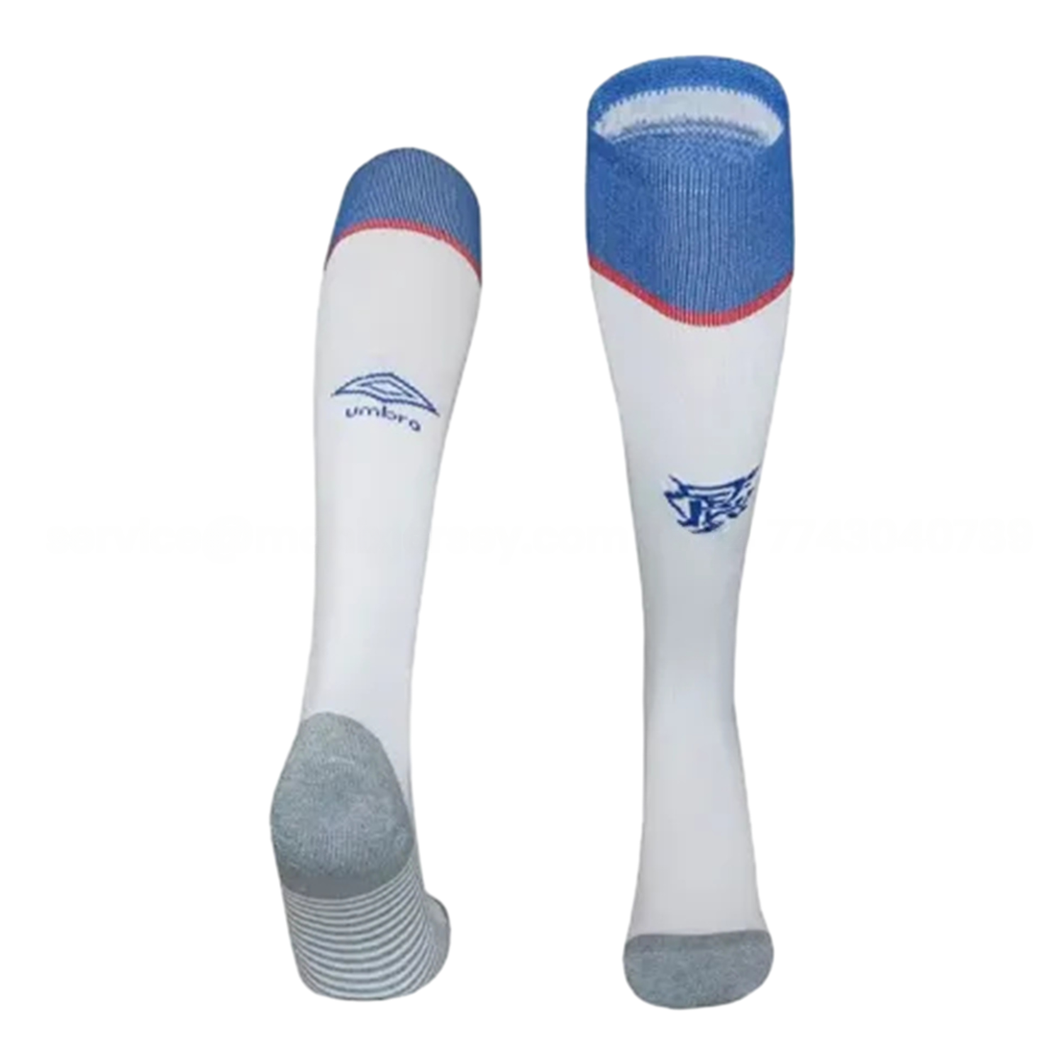 Glasgow Rangers 25-26 Away Socks - White - ReplicasJersey
